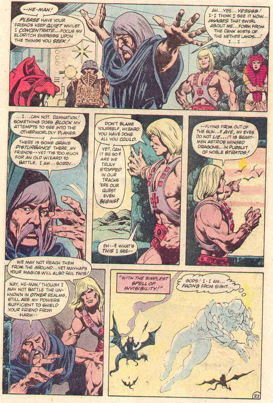 Read online Masters of the Universe (1982) comic -  Issue #1 - 23