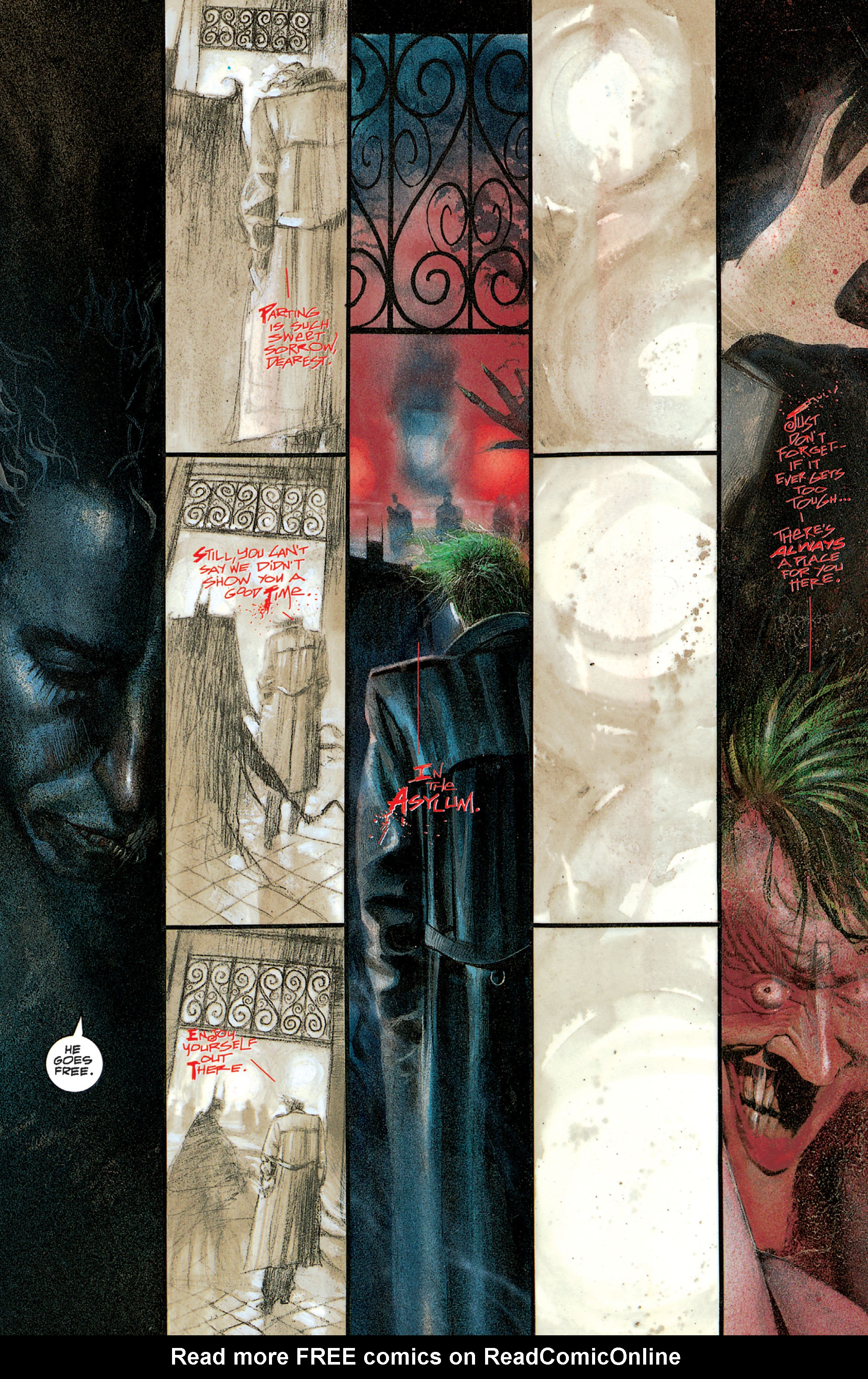 Read online Batman: Arkham Asylum 25th Anniversary Edition comic -  Issue # TPB - 106