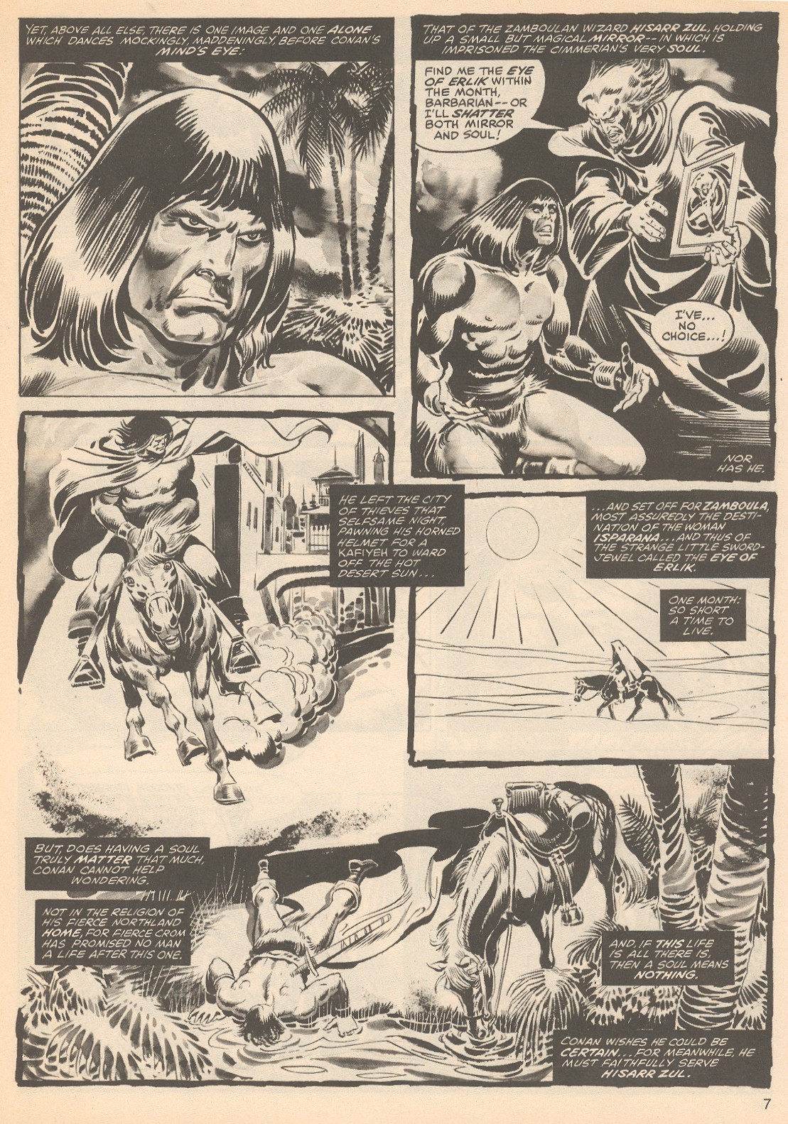 Read online The Savage Sword Of Conan comic -  Issue #54 - 7