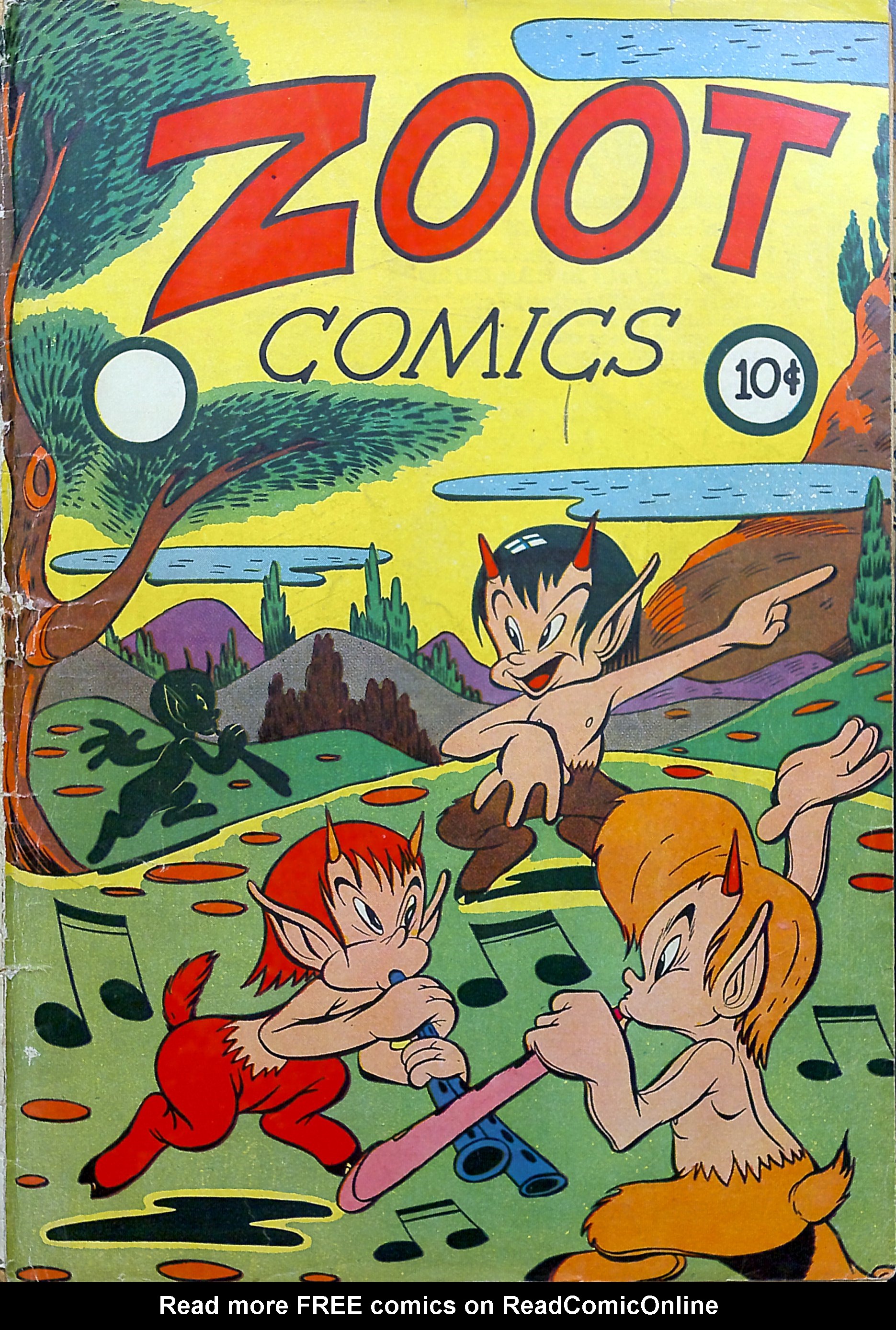 Read online Zoot Comics comic -  Issue #1 - 1