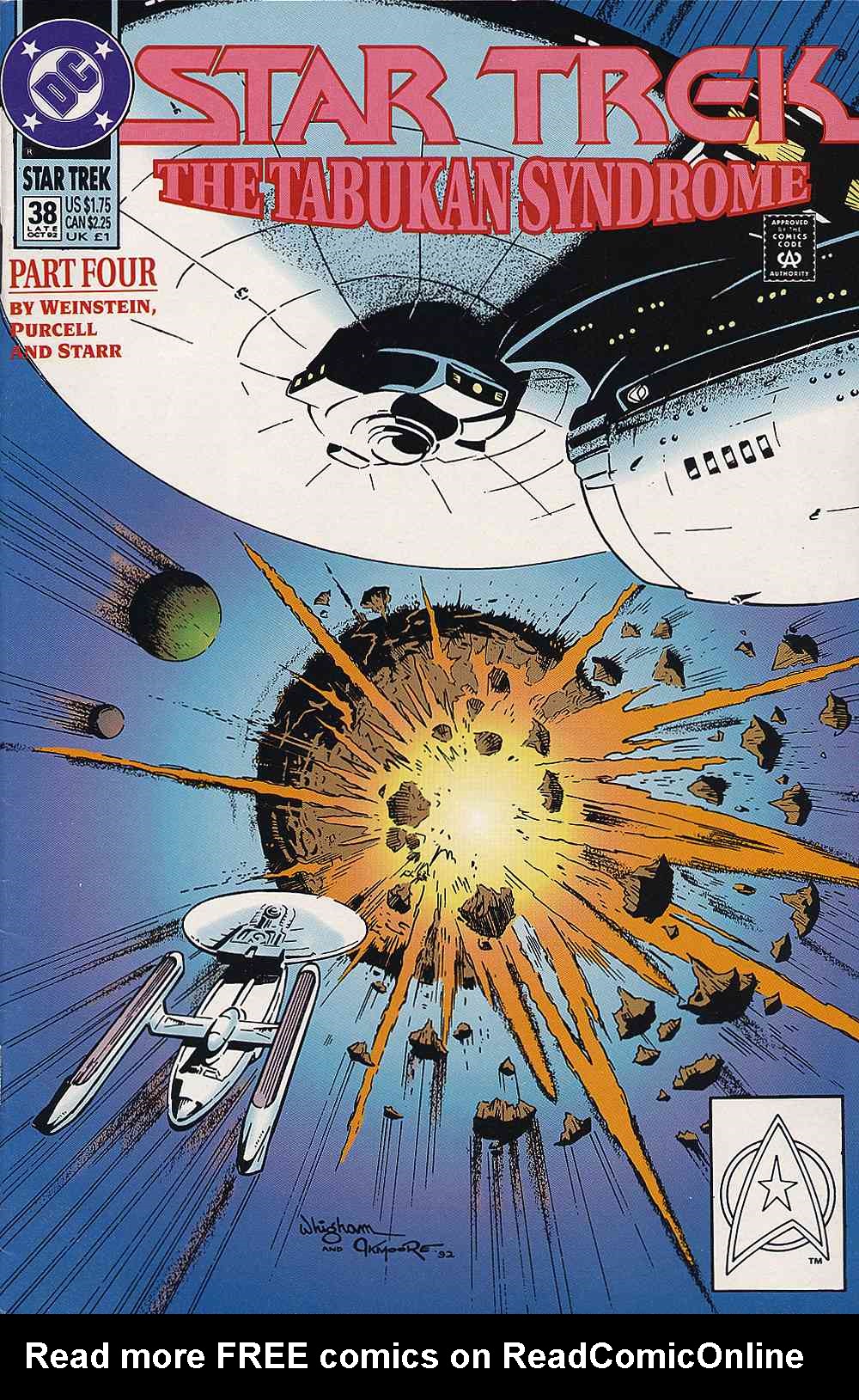 Read online Star Trek (1989) comic -  Issue #38 - 1