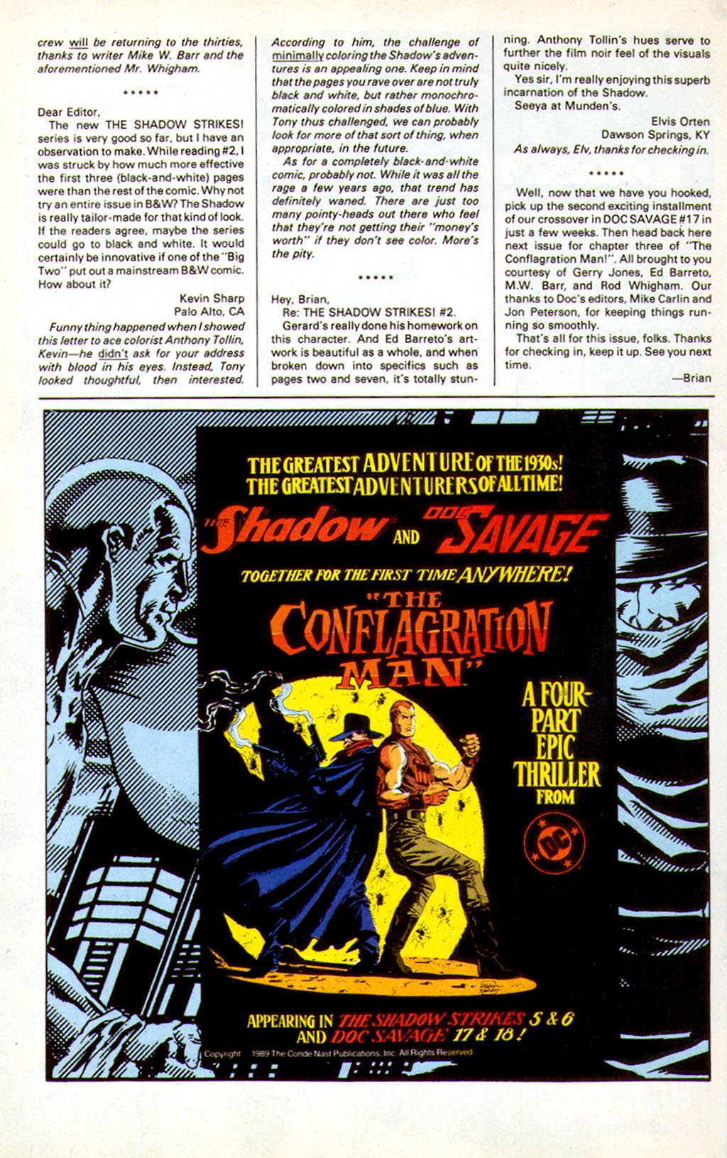 Read online The Shadow Strikes! comic -  Issue #5 - 29
