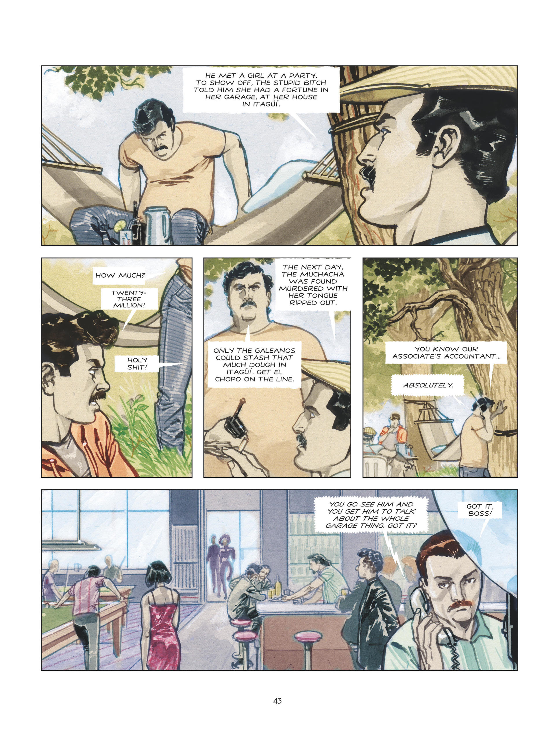 Read online Escobar - El Patrón comic -  Issue #1 - 41