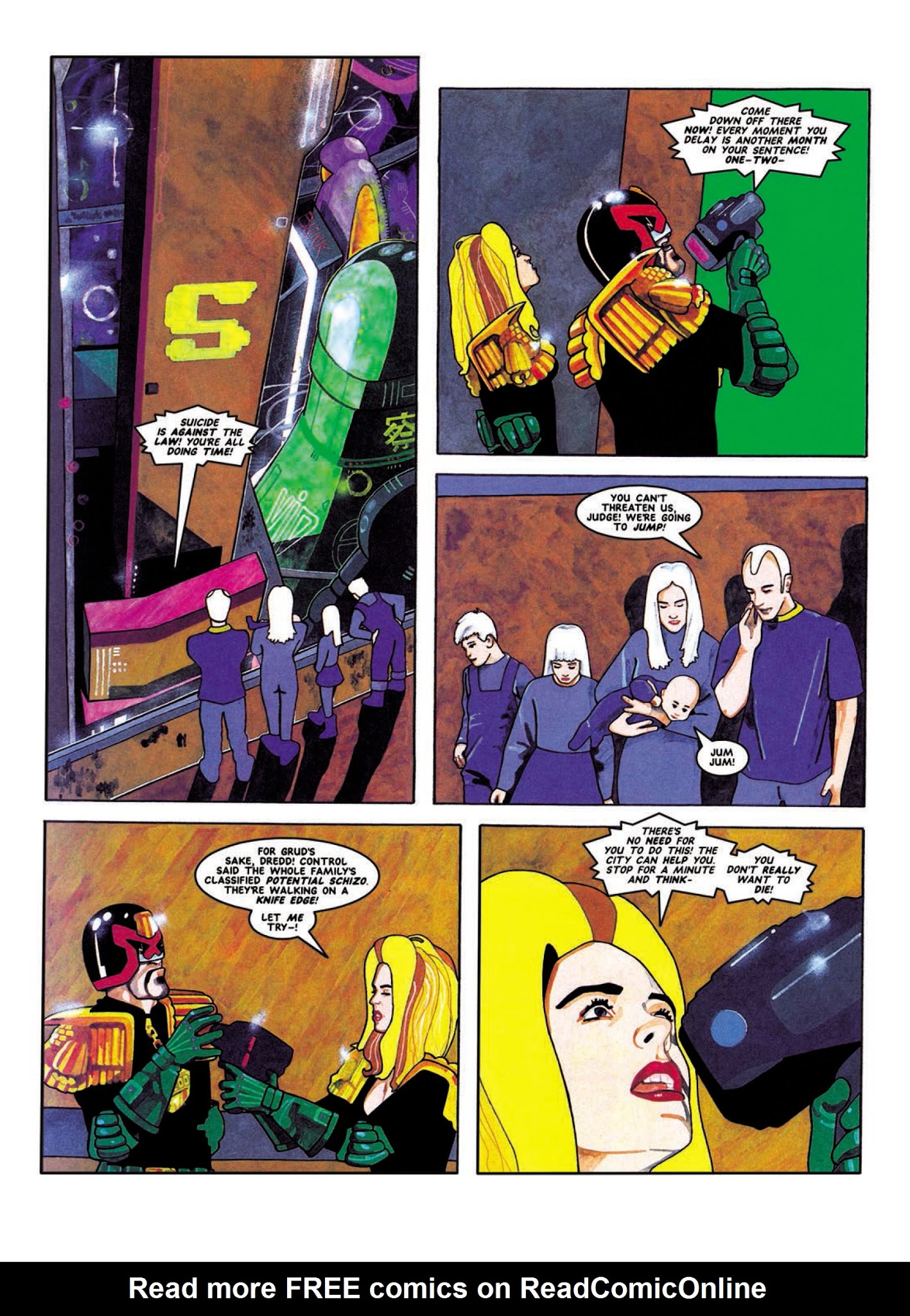 Read online Judge Anderson: The Psi Files comic -  Issue # TPB 3 - 23