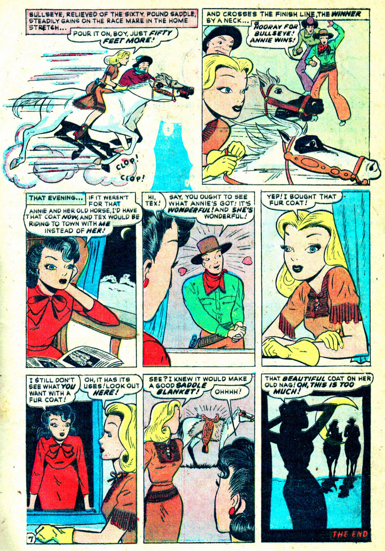 Read online Annie Oakley comic -  Issue #4 - 9
