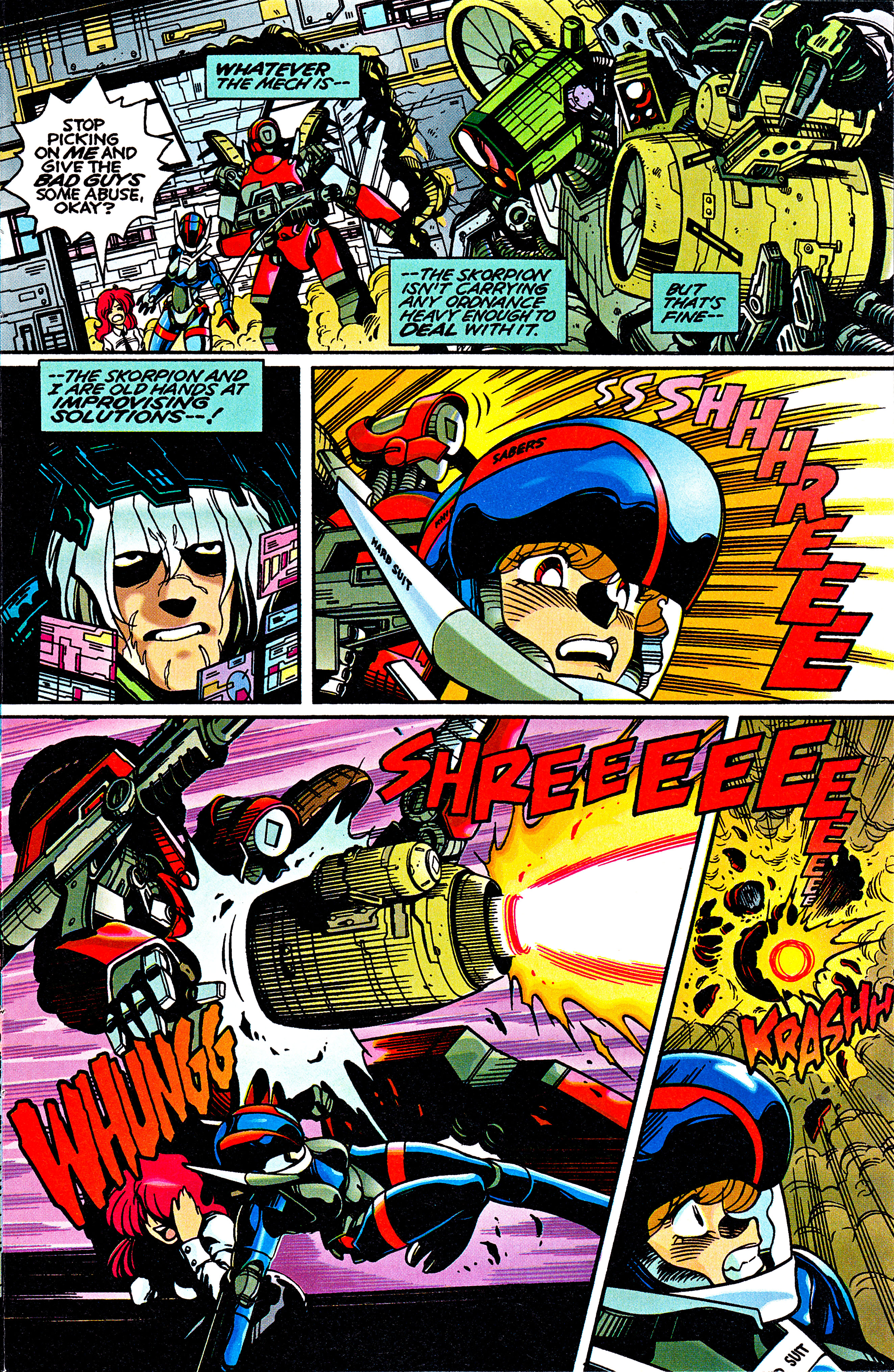 Read online Bubblegum Crisis: Grand Mal comic -  Issue #3 - 22