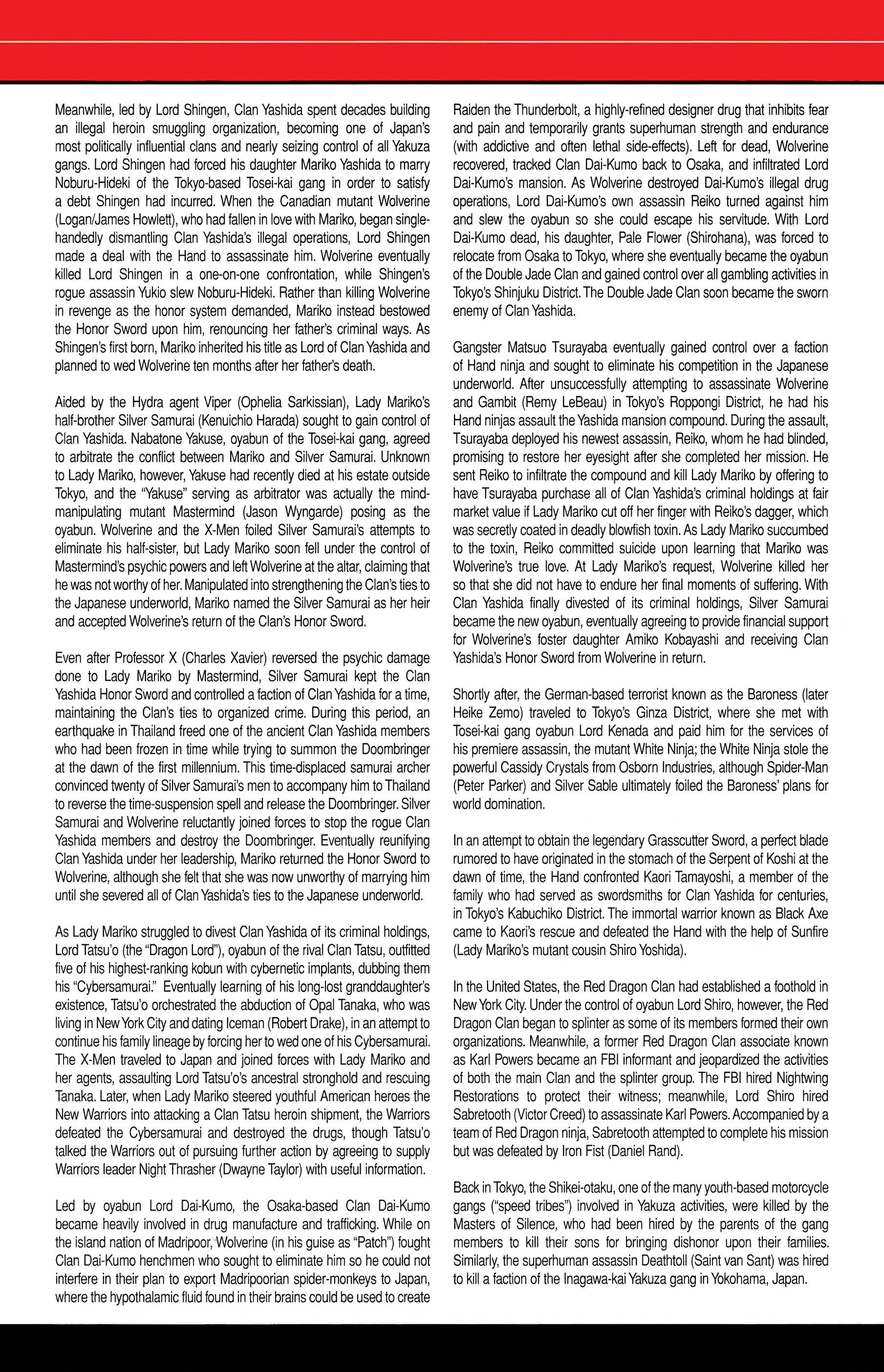 Read online Official Handbook of the Marvel Universe A to Z comic -  Issue # TPB 13 (Part 2) - 119