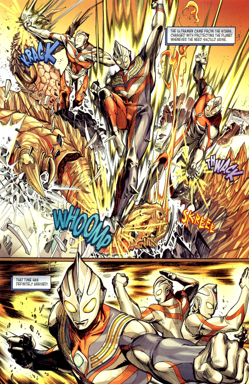 Read online Ultraman Tiga comic -  Issue #1 - 7