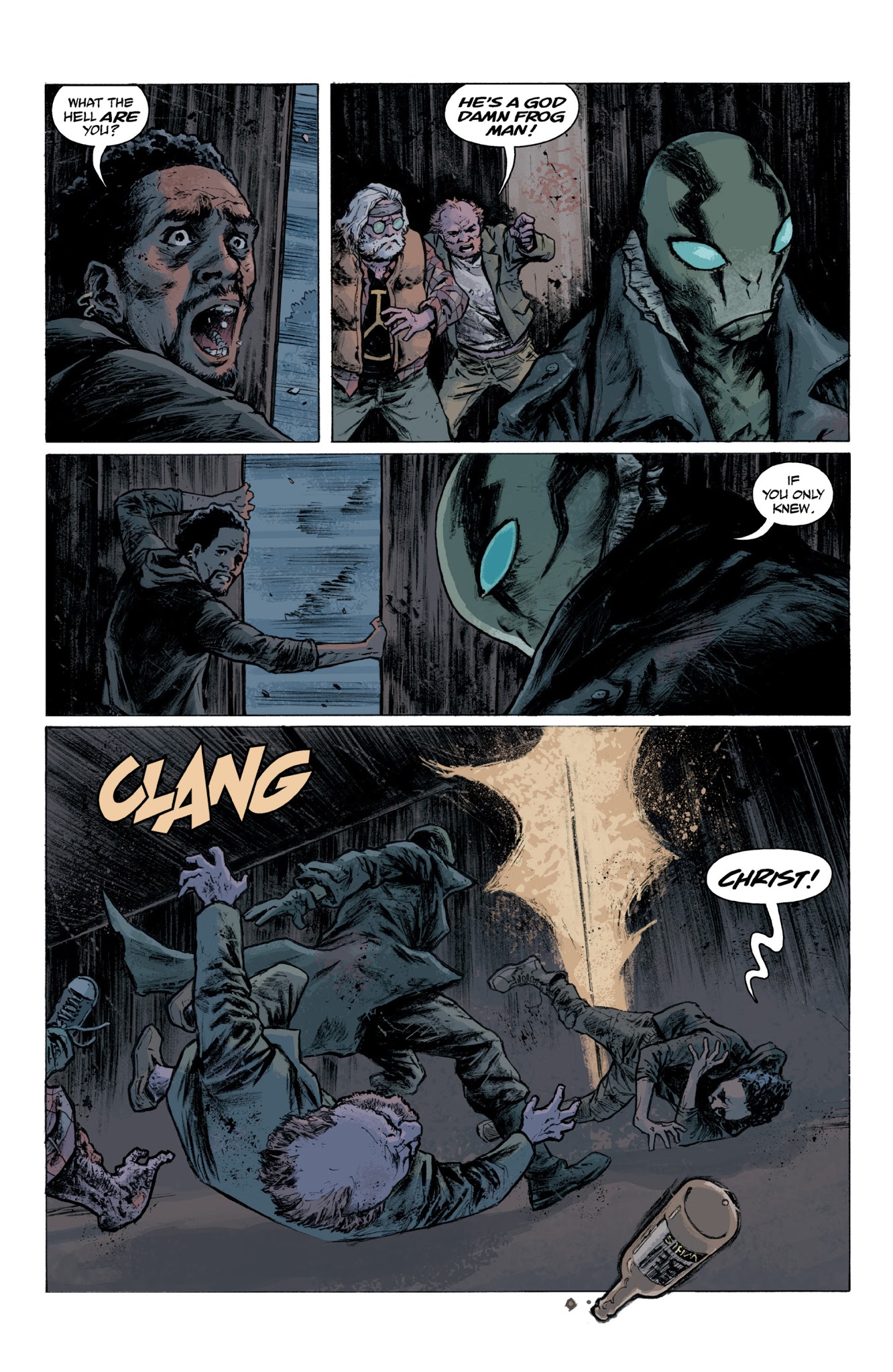 Read online Abe Sapien: Dark and Terrible and The New Race of Man comic -  Issue # TPB - 26