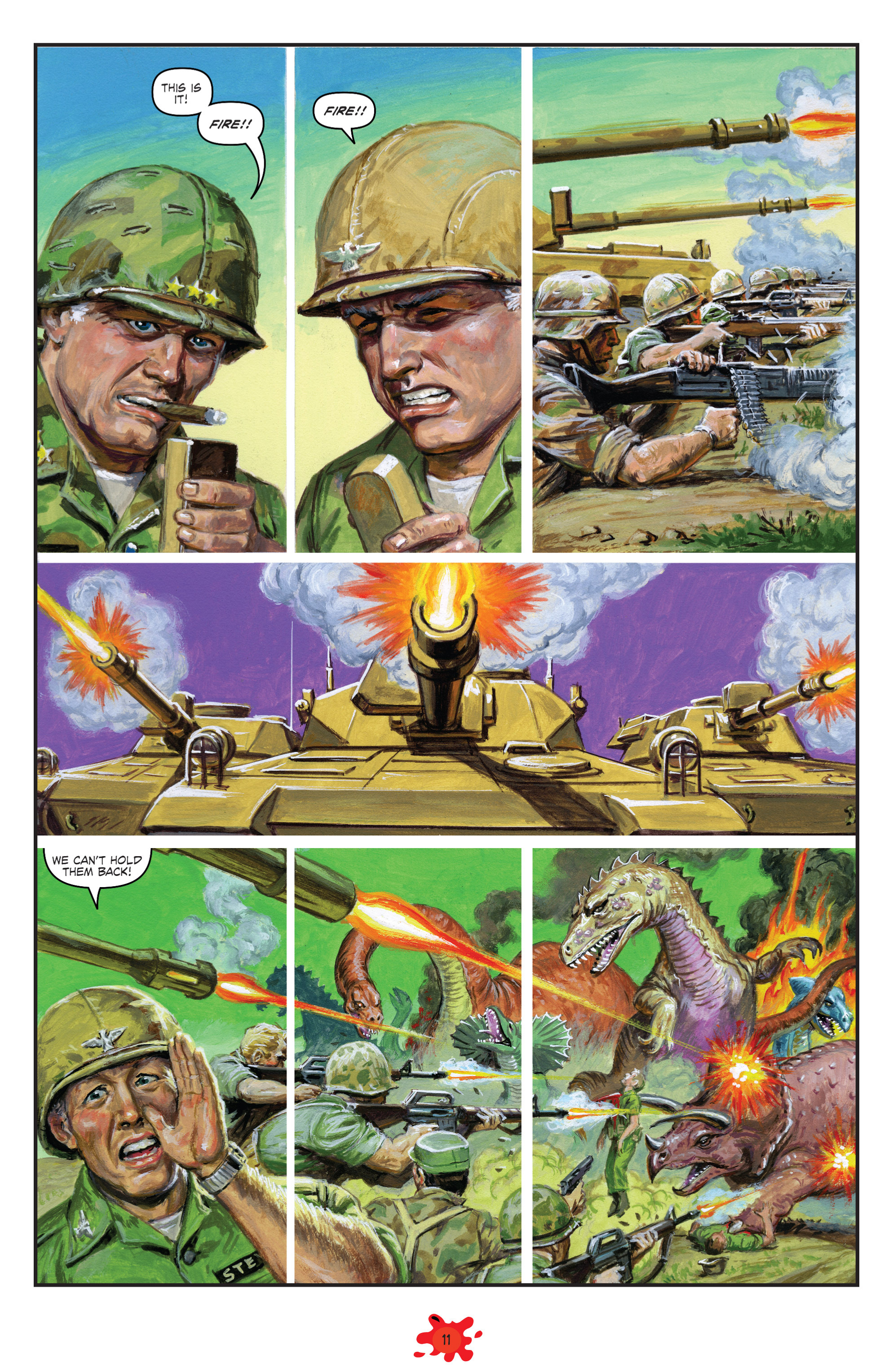 Read online Dinosaurs Attack! comic -  Issue #4 - 13