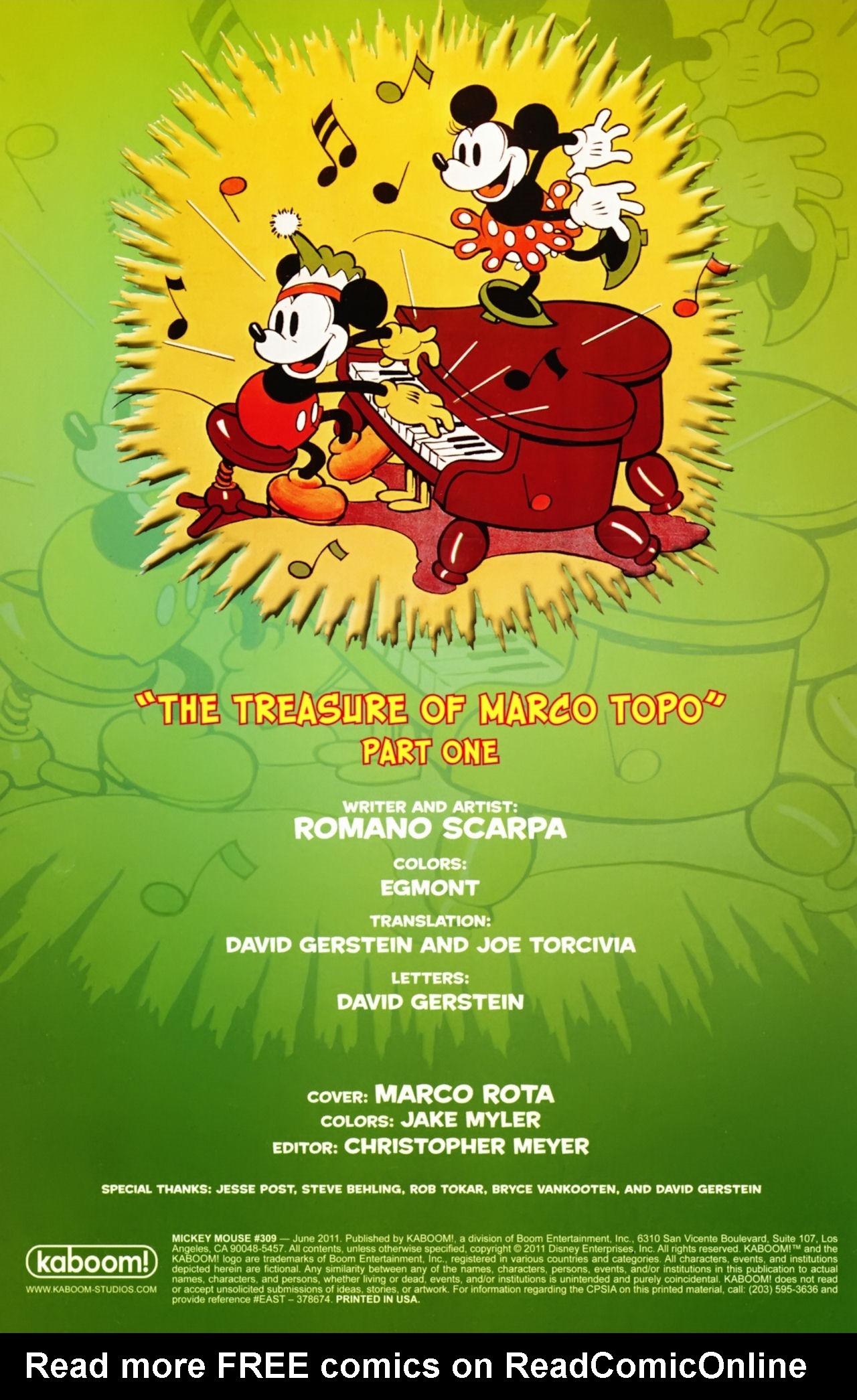 Read online Walt Disney's Mickey Mouse comic -  Issue #309 - 2