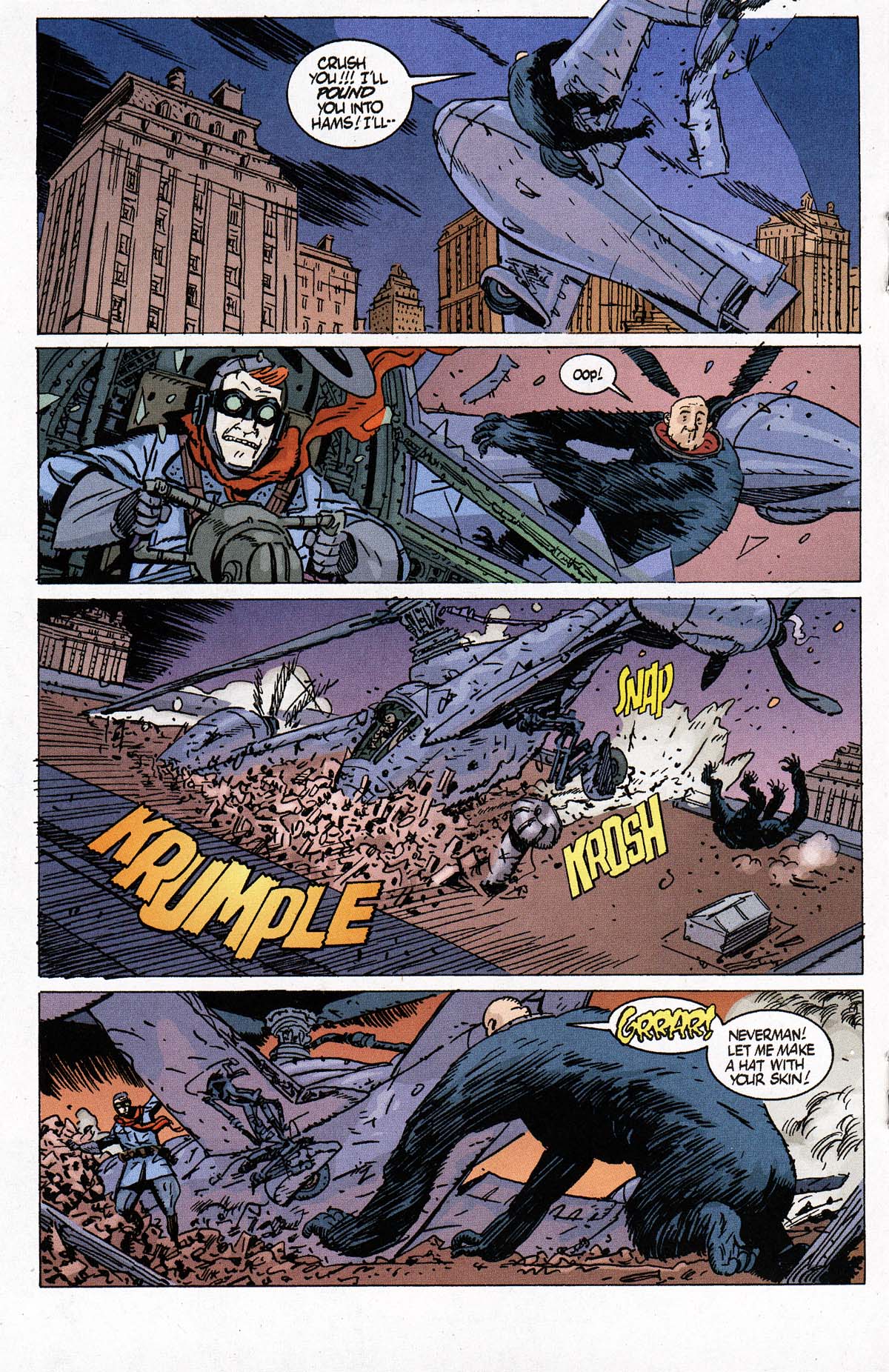 Read online The Nevermen: Streets of Blood comic -  Issue #2 - 14