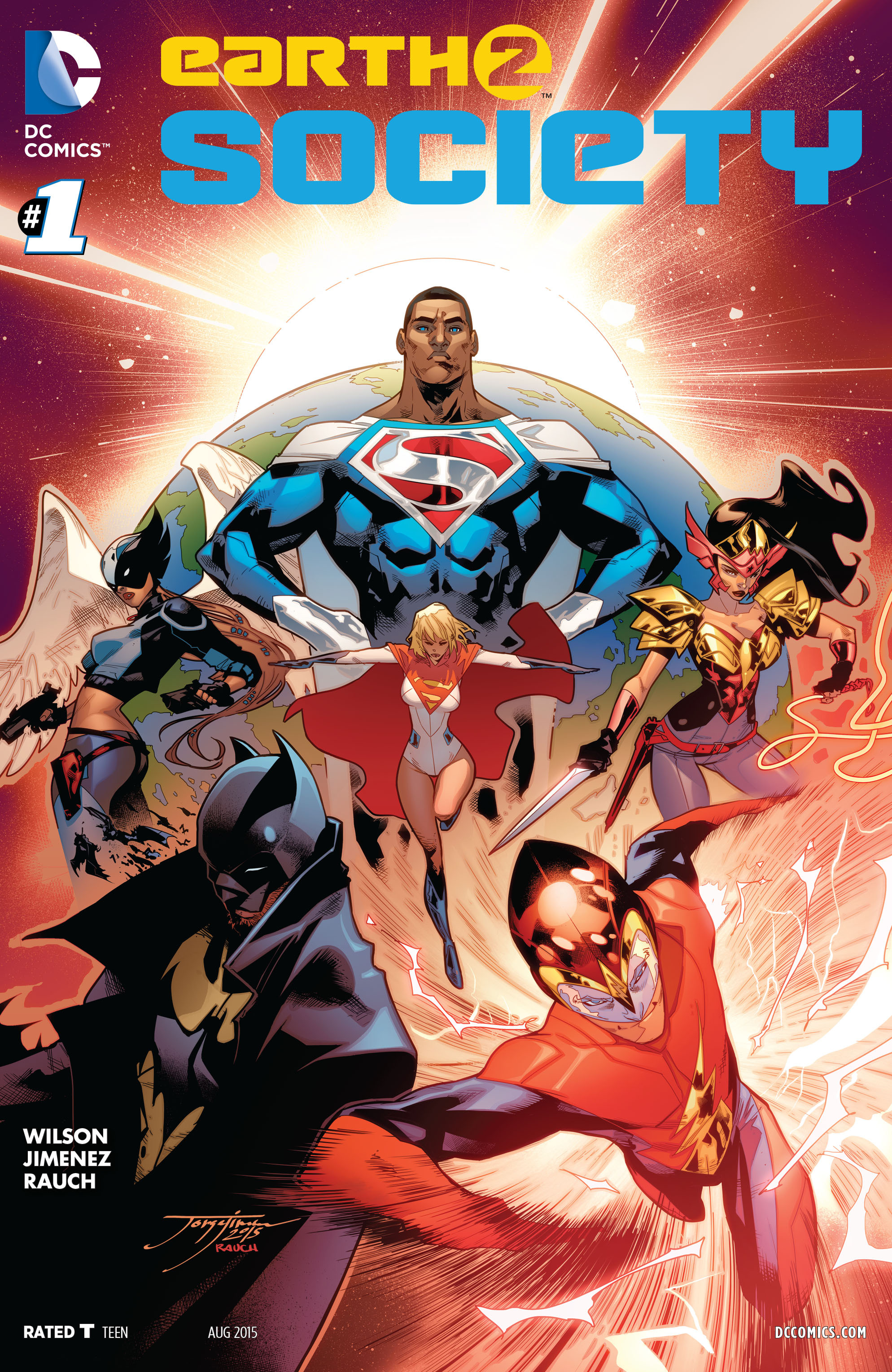 Read online Earth 2: Society comic -  Issue #1 - 1