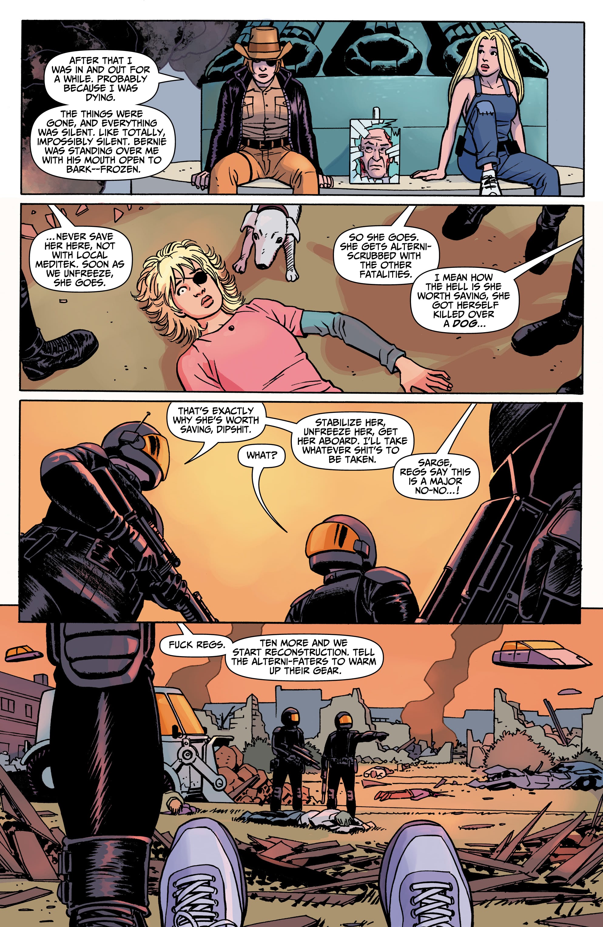 Read online Marjorie Finnegan, Temporal Criminal comic -  Issue #7 - 22