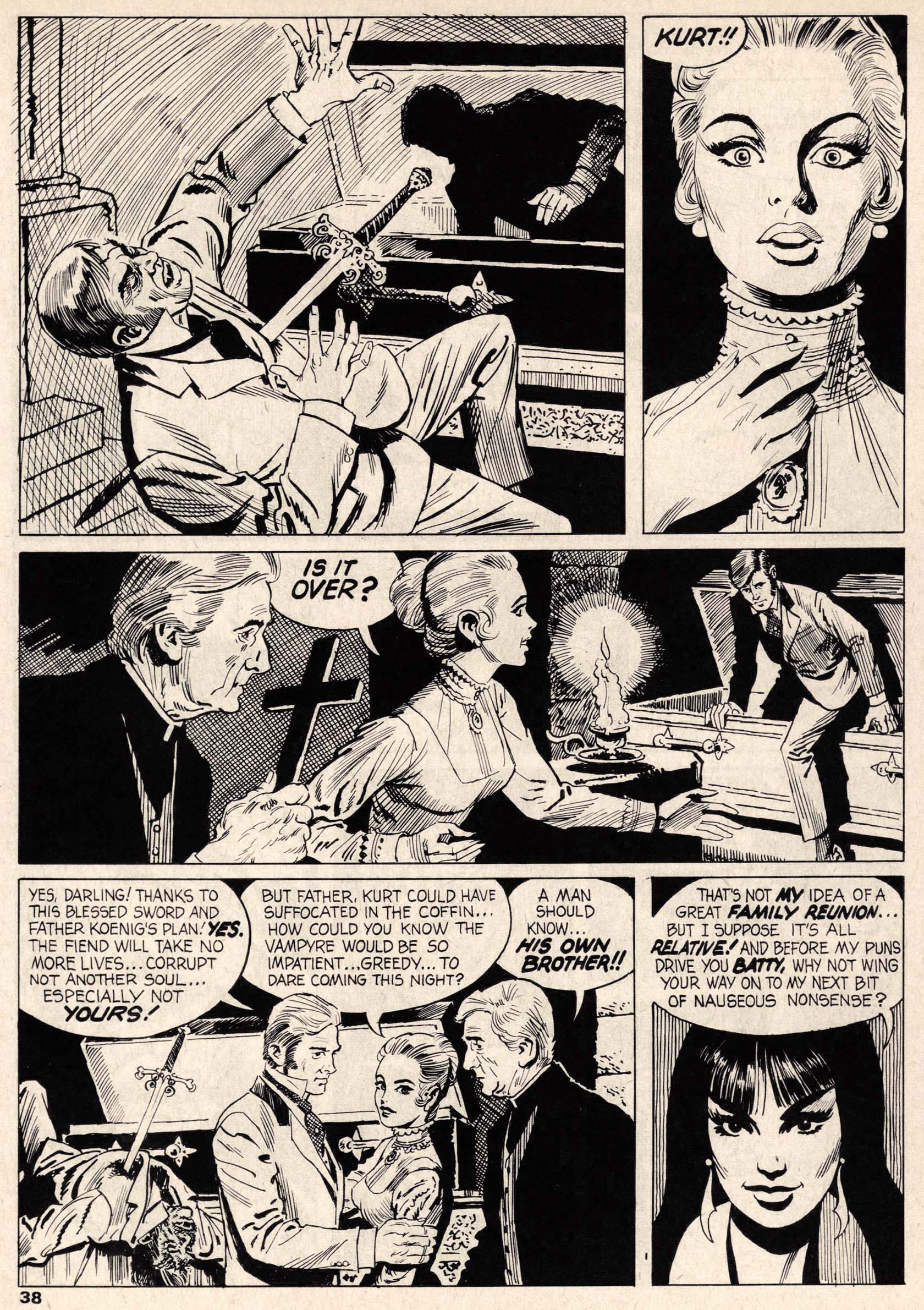 Read online Vampirella (1969) comic -  Issue #6 - 38