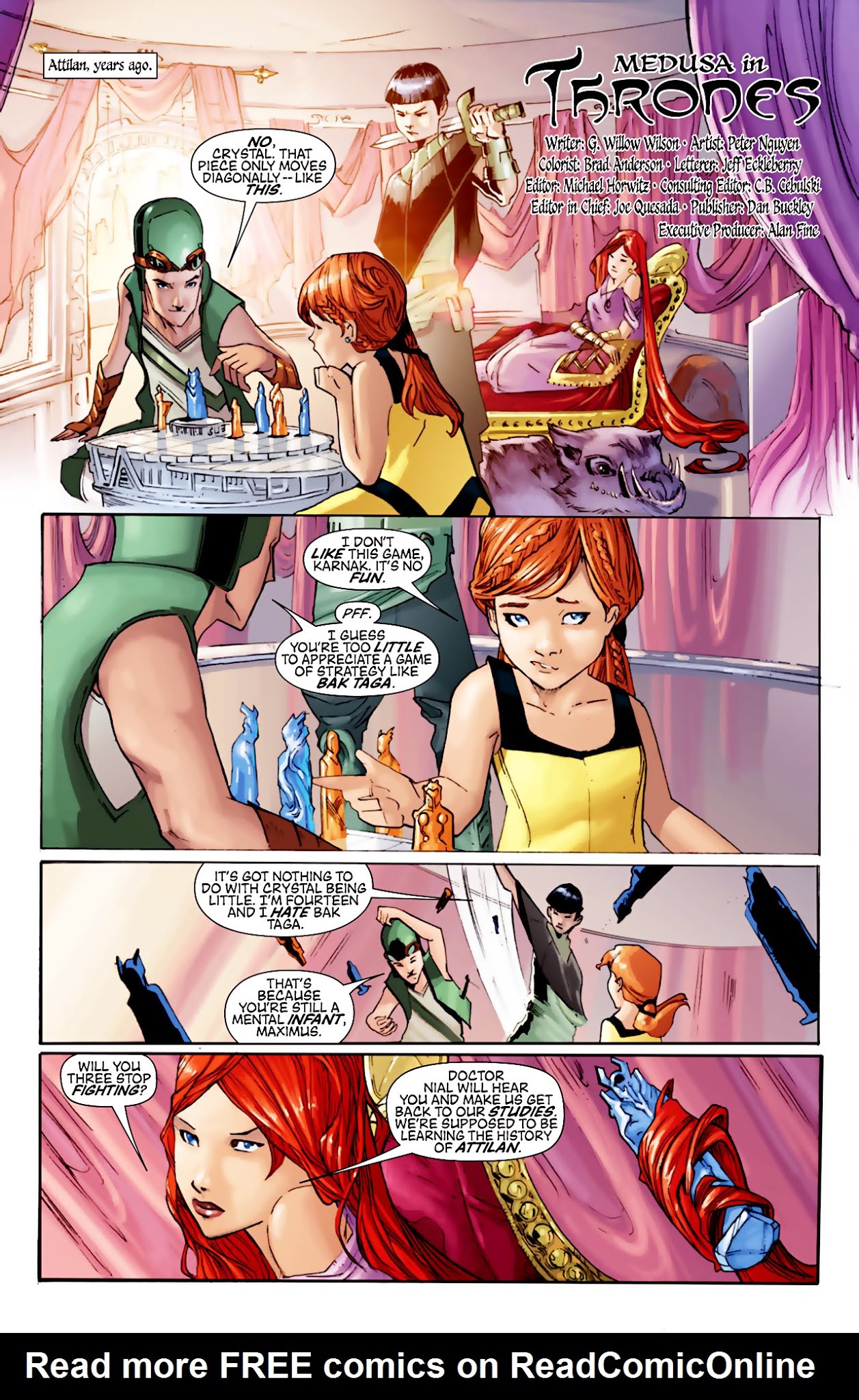 Read online Women of Marvel Digital comic -  Issue #1 - 2