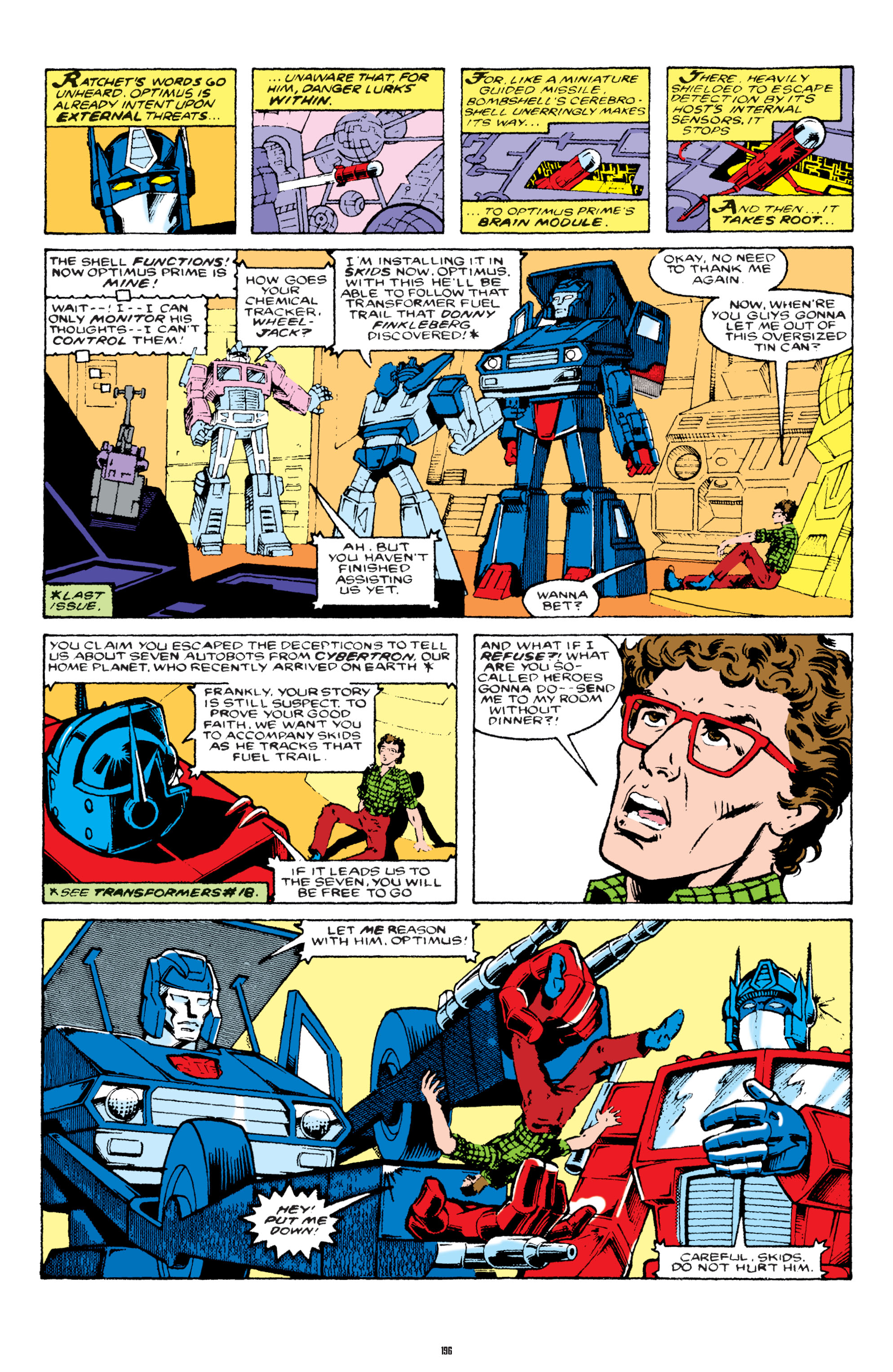 Read online The Transformers Classics comic -  Issue # TPB 2 - 197