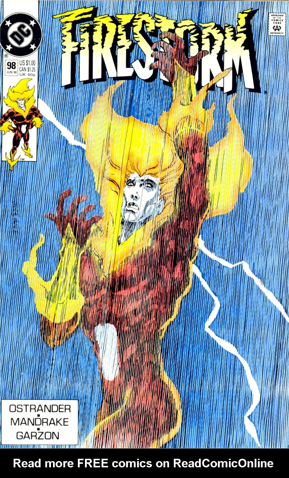 Read online Firestorm, the Nuclear Man comic -  Issue #98 - 1