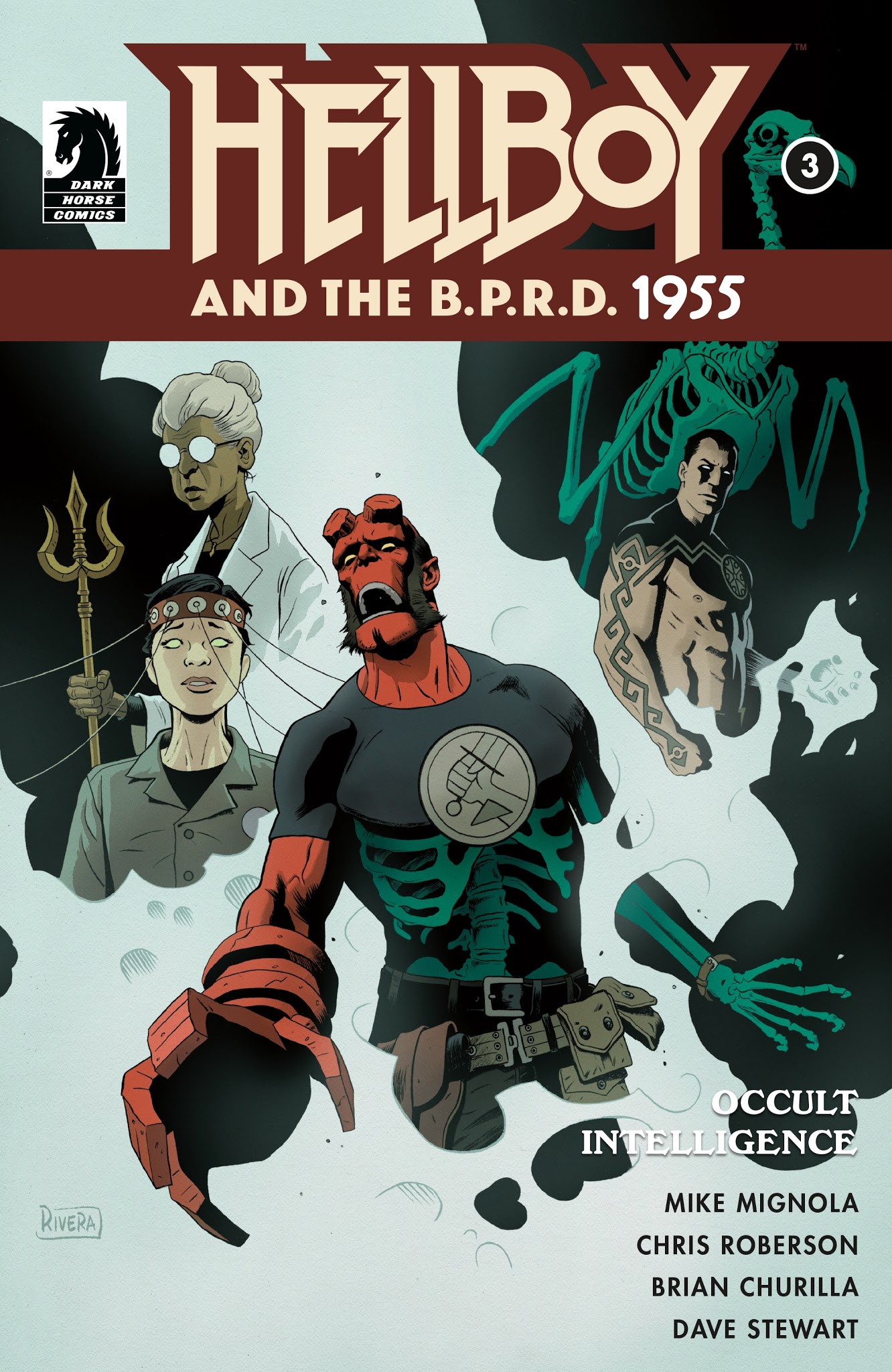 Read online Hellboy and the B.P.R.D.: 1955 ― Occult Intelligence comic -  Issue #3 - 1