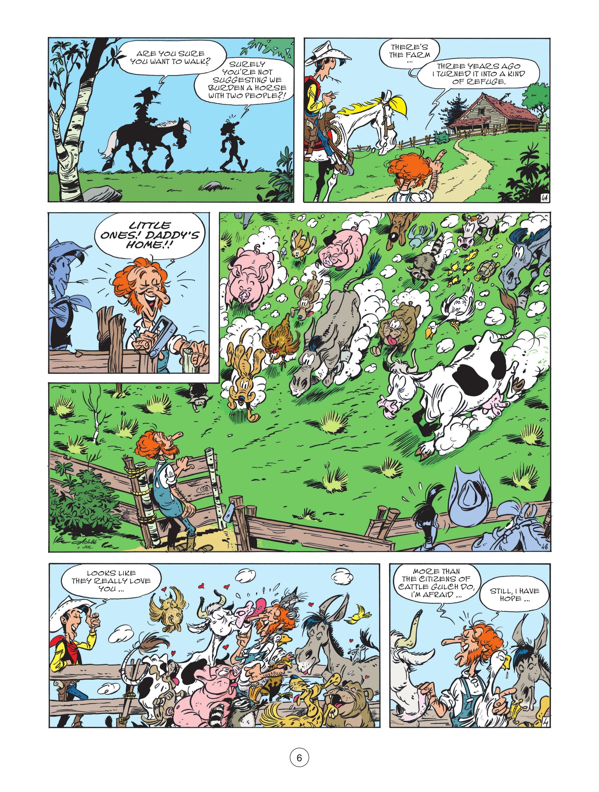 Read online A Lucky Luke Adventure comic -  Issue #82 - 8