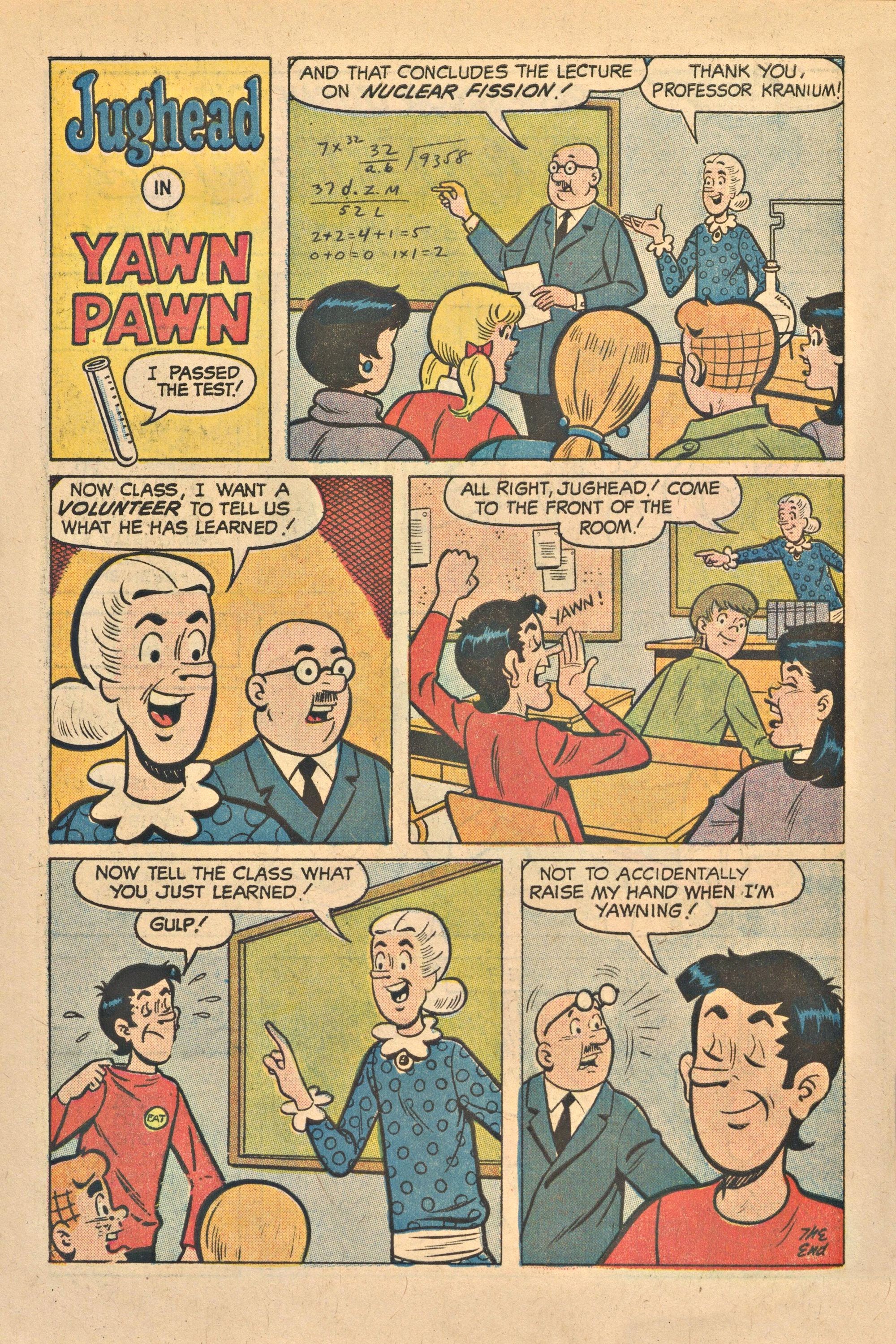Read online Jughead's Jokes comic -  Issue #32 - 22