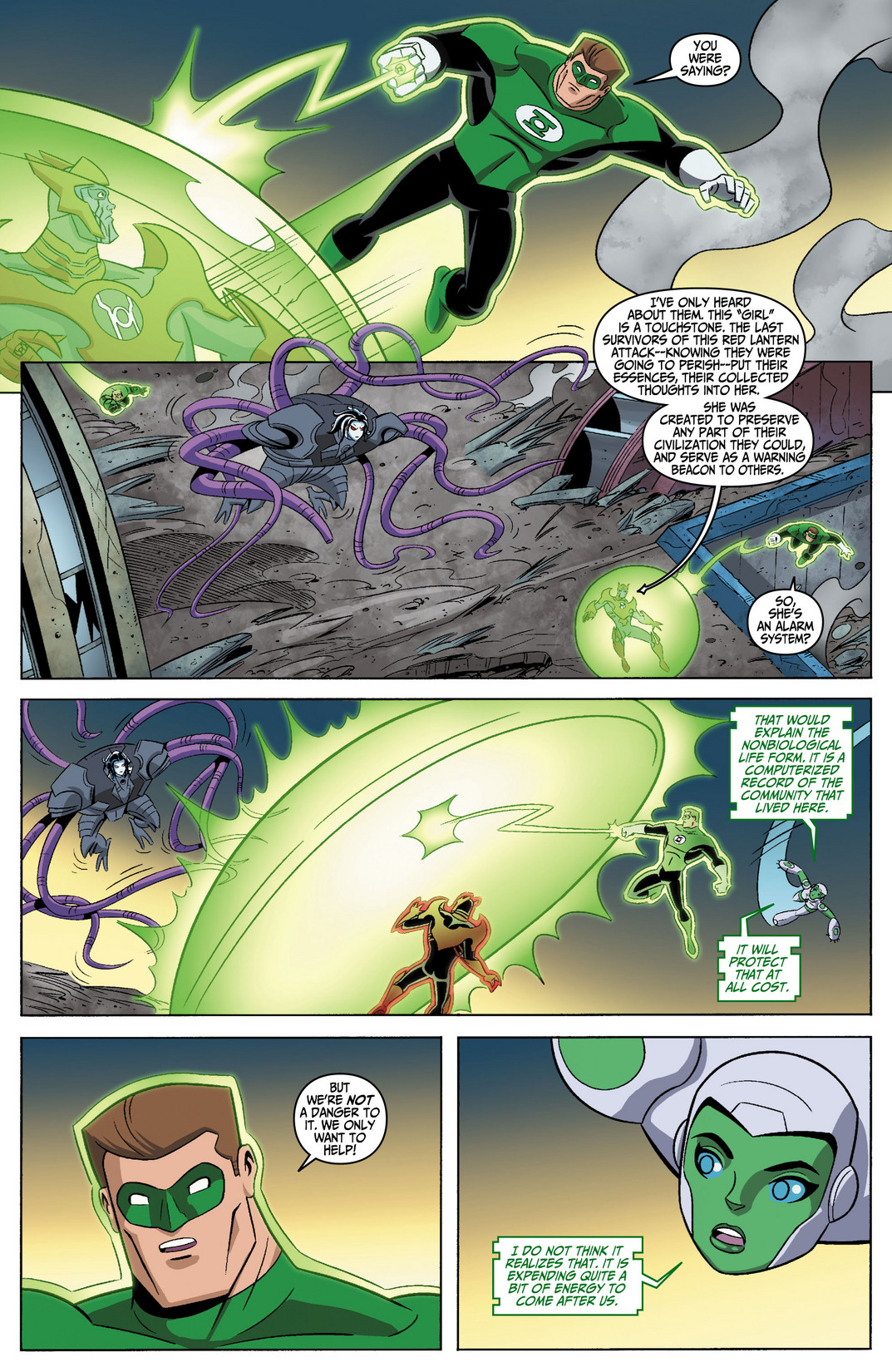 Read online Green Lantern: The Animated Series comic -  Issue #6 - 17