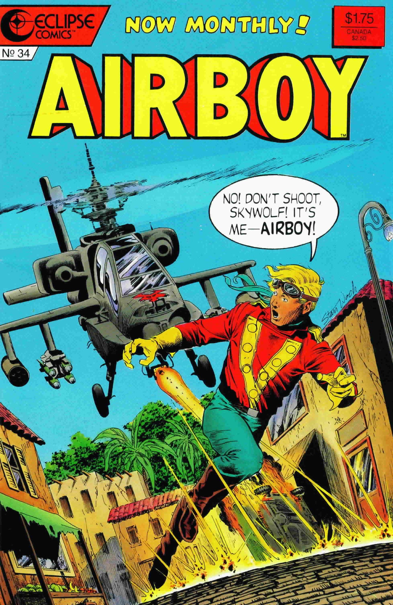 Read online Airboy (1986) comic -  Issue #34 - 1