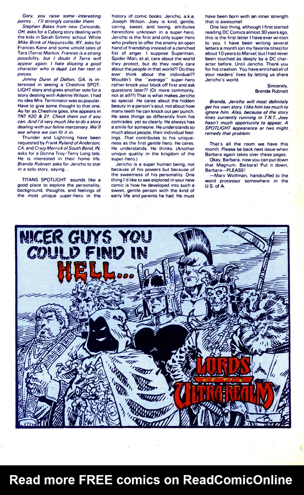 Read online Tales of the Teen Titans comic -  Issue #66 - 25