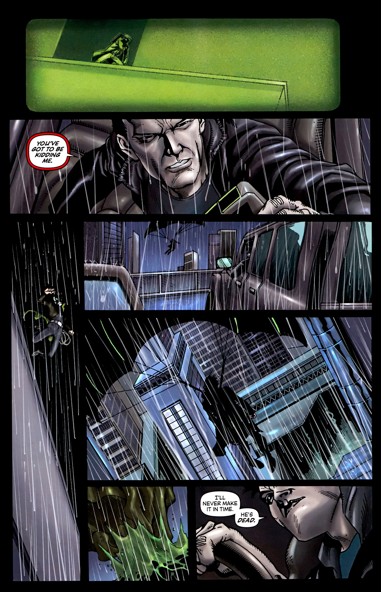 Read online The Green Hornet Strikes! comic -  Issue #8 - 9