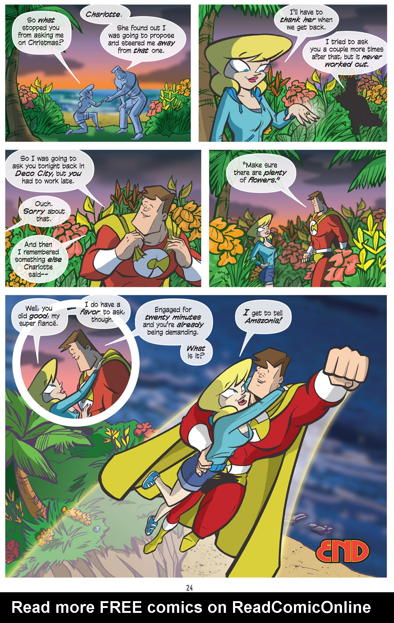 Read online Love and Capes comic -  Issue #7 - 26