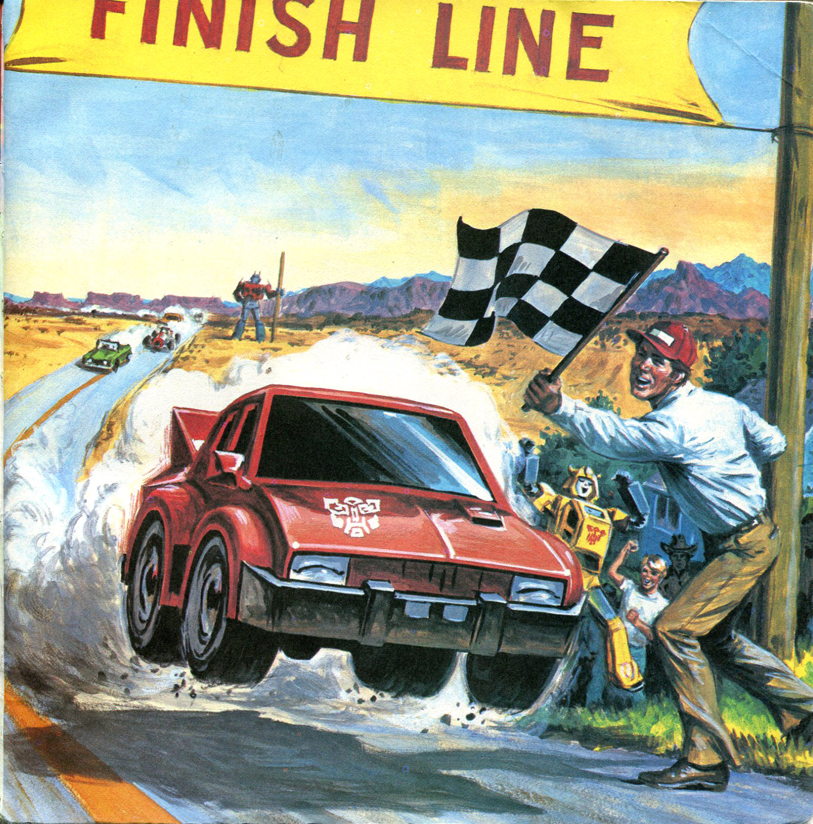 Read online The Transformers: The Great Car Rally comic -  Issue # Full - 34