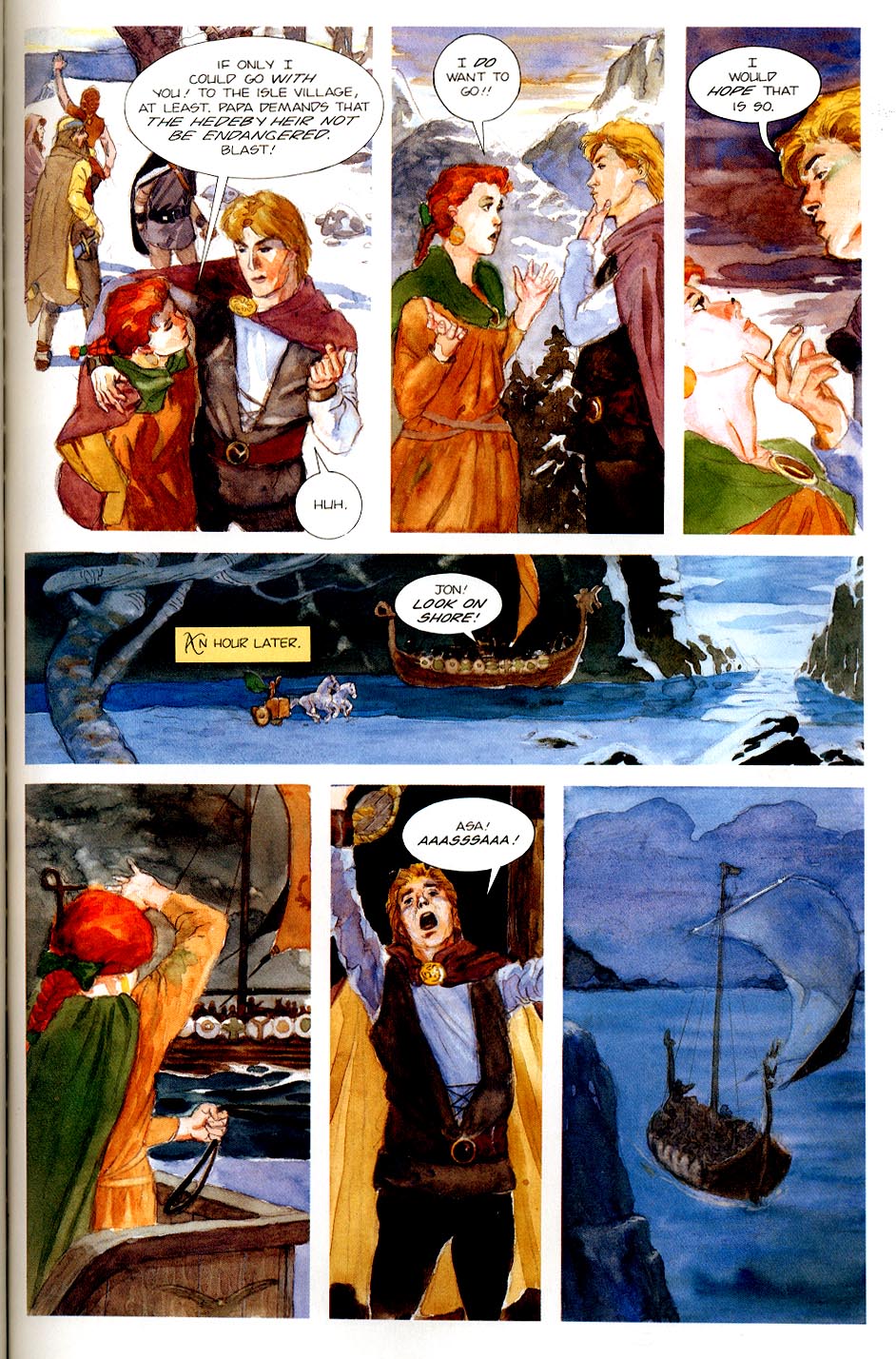 Read online Viking Glory: The Viking Prince comic -  Issue # TPB - 87