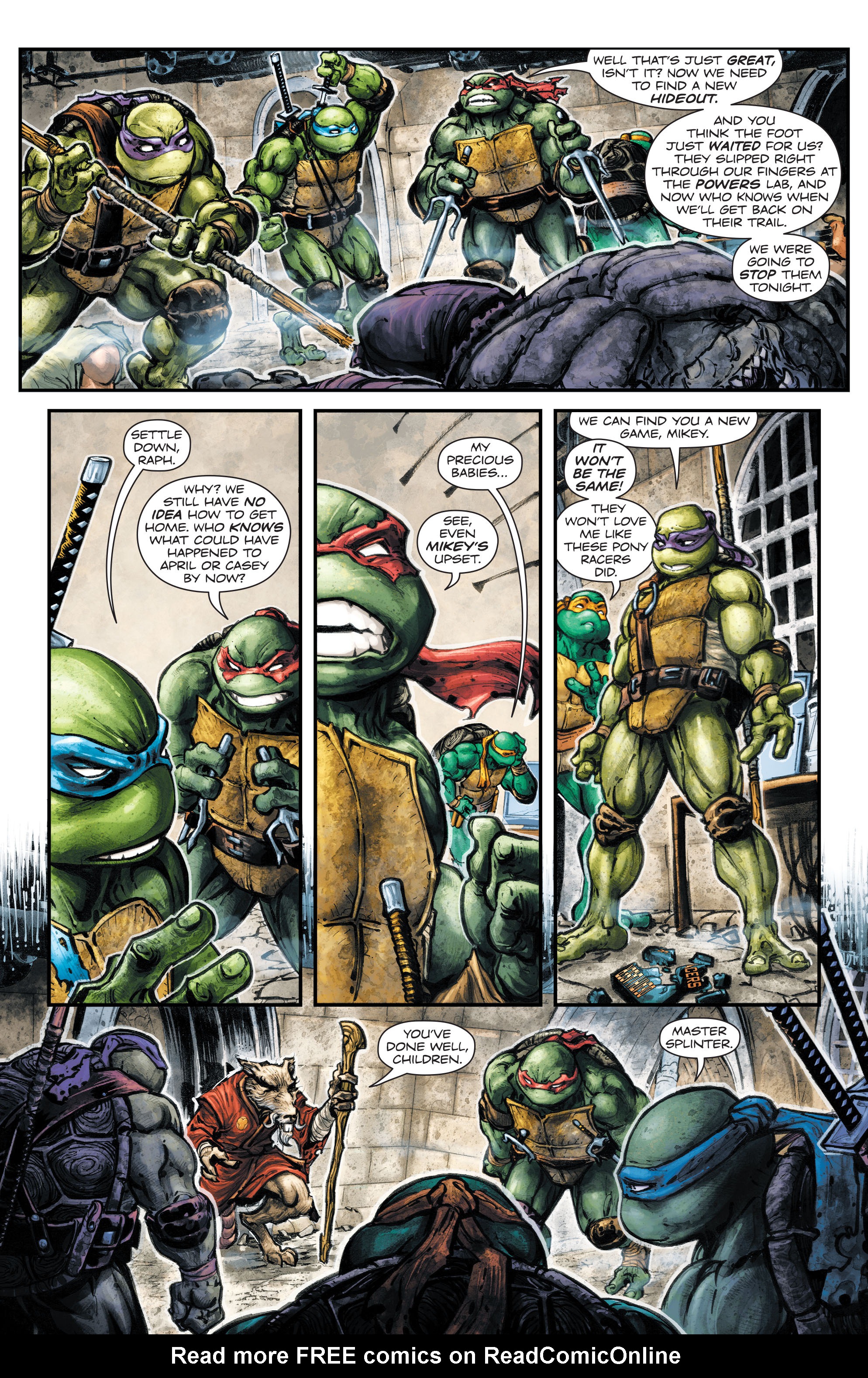 Read online Batman/Teenage Mutant Ninja Turtles comic -  Issue #1 - 19