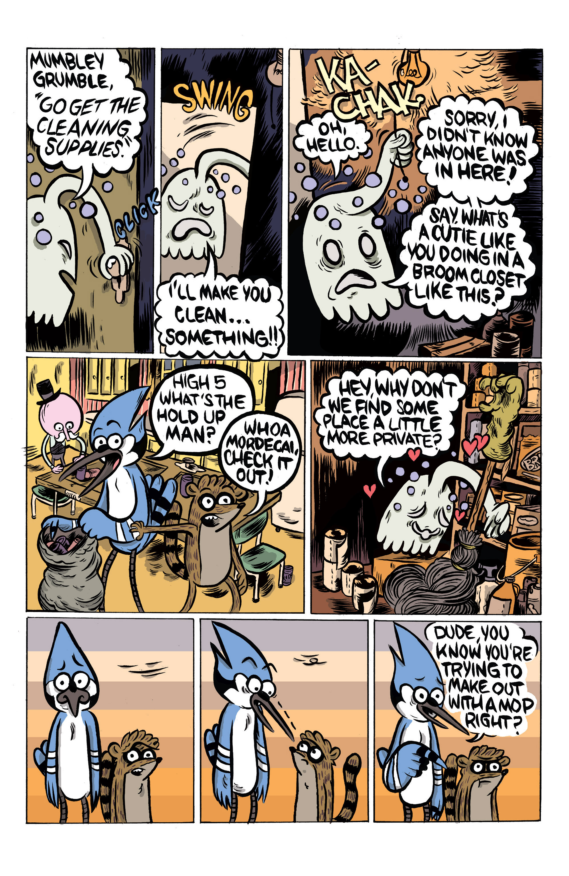 Read online Regular Show comic -  Issue #10 - 23