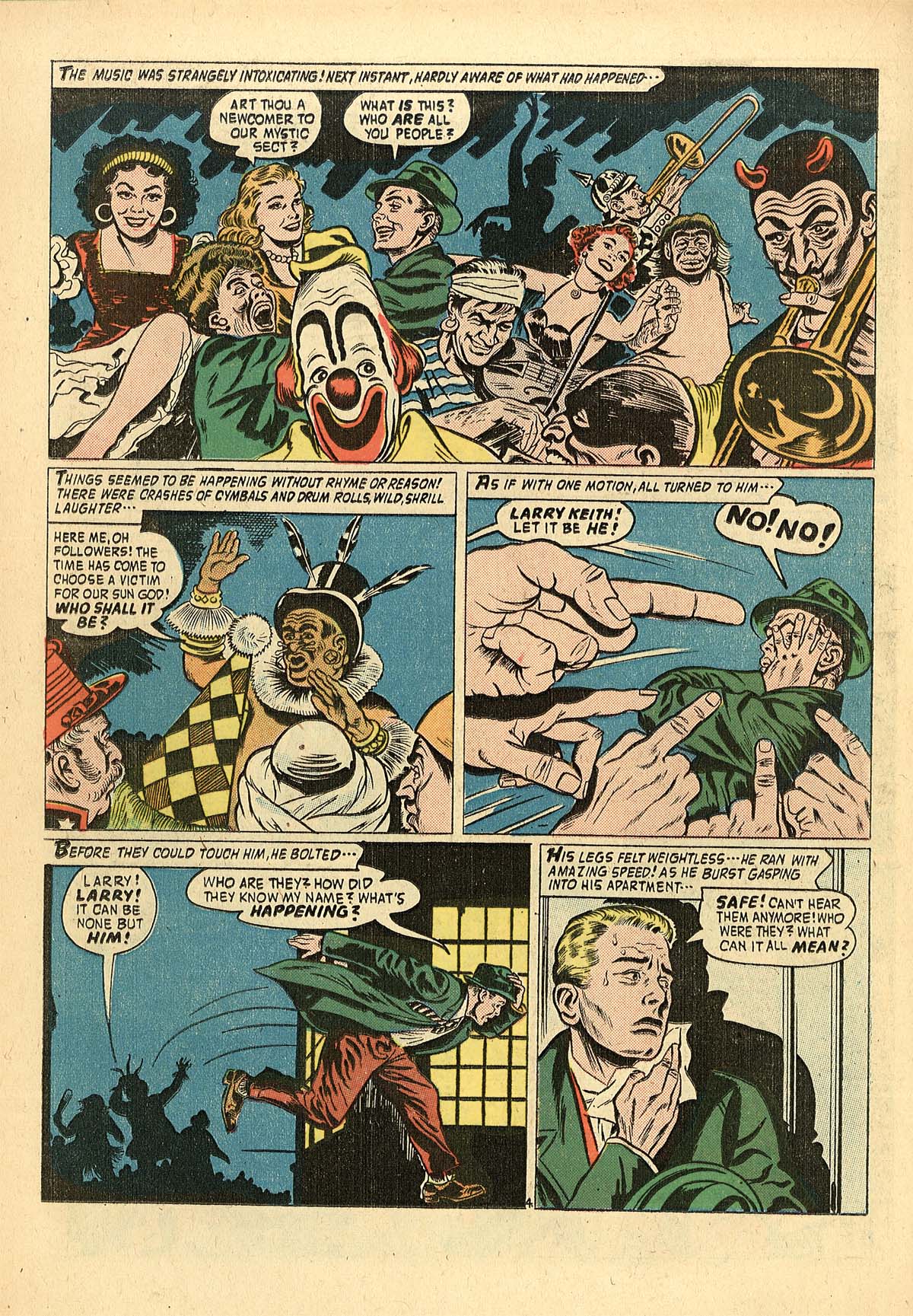 Read online Adventures Into The Unknown comic -  Issue #90 - 16