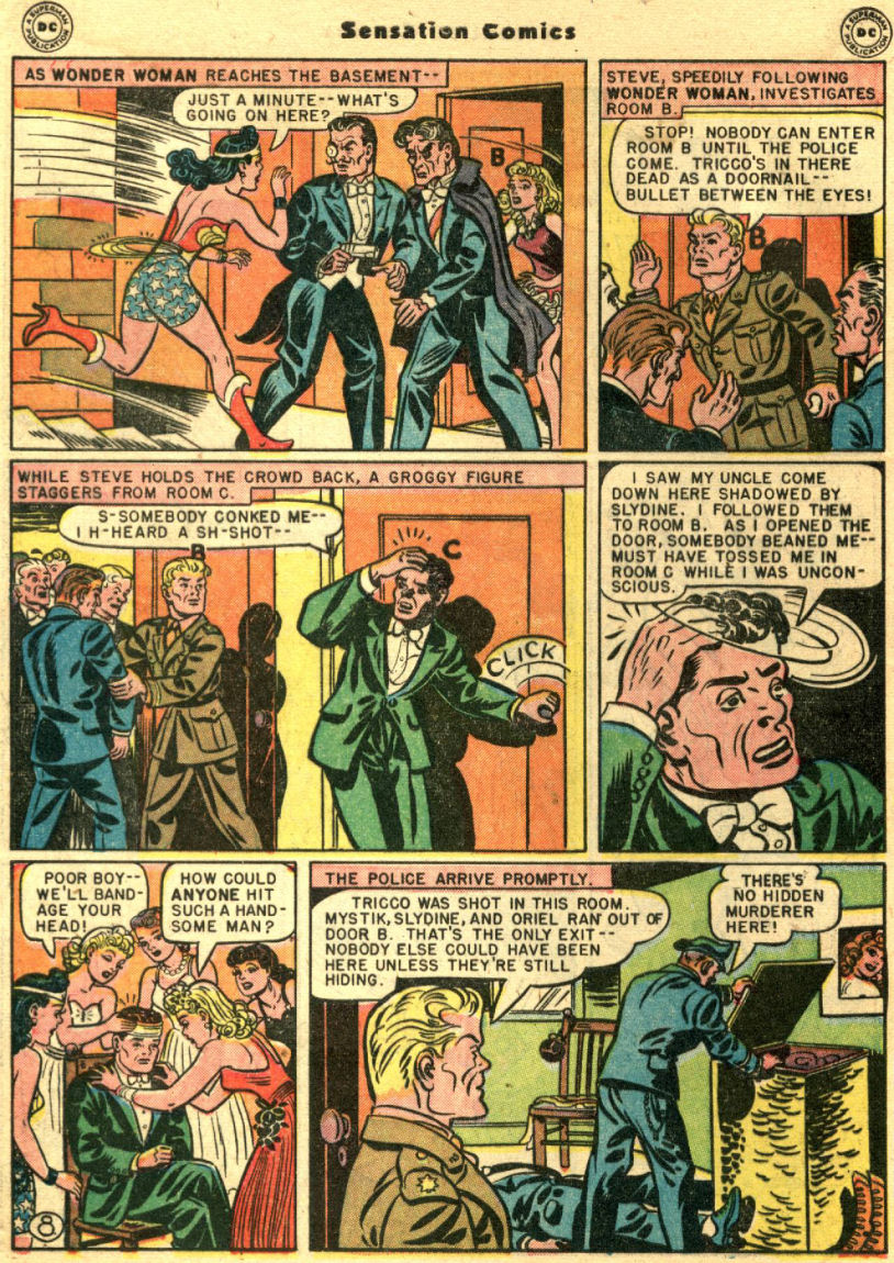 Read online Sensation (Mystery) Comics comic -  Issue #69 - 12