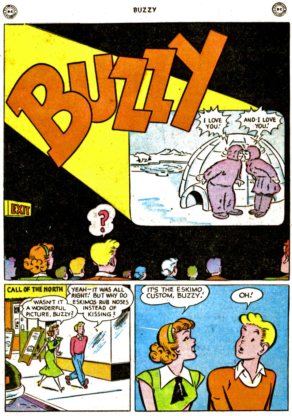 Read online Buzzy comic -  Issue #27 - 30