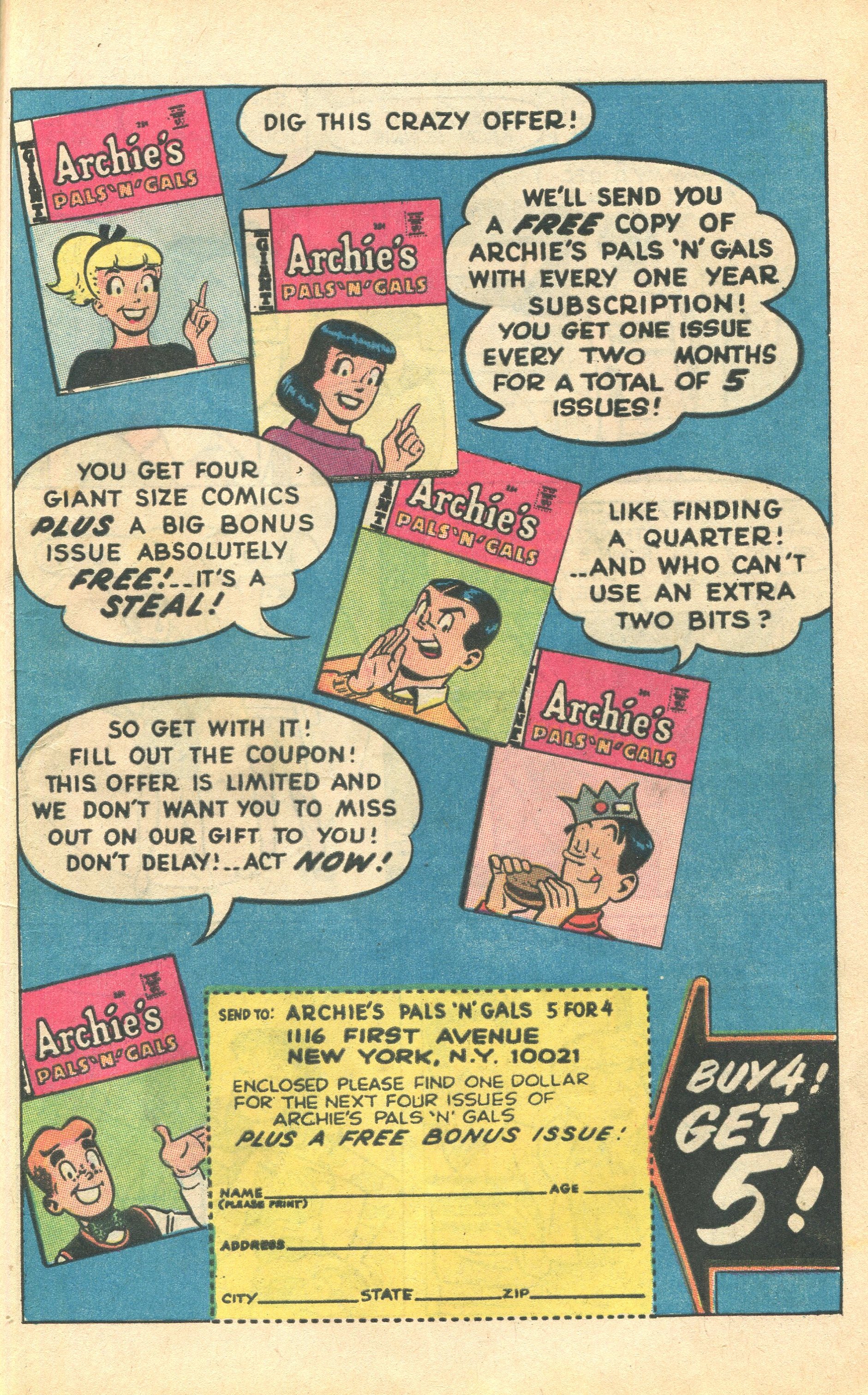 Read online Archie Giant Series Magazine comic -  Issue #162 - 31