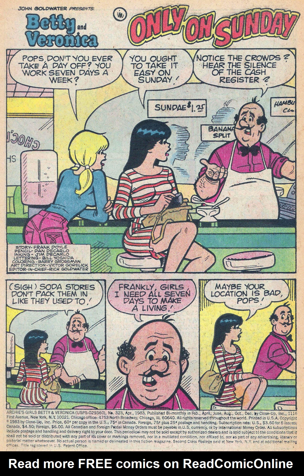 Read online Archie's Girls Betty and Veronica comic -  Issue #323 - 3