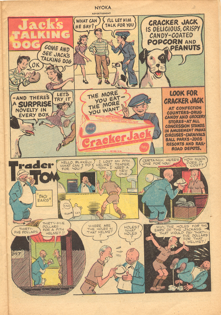 Read online Nyoka the Jungle Girl (1945) comic -  Issue #23 - 25