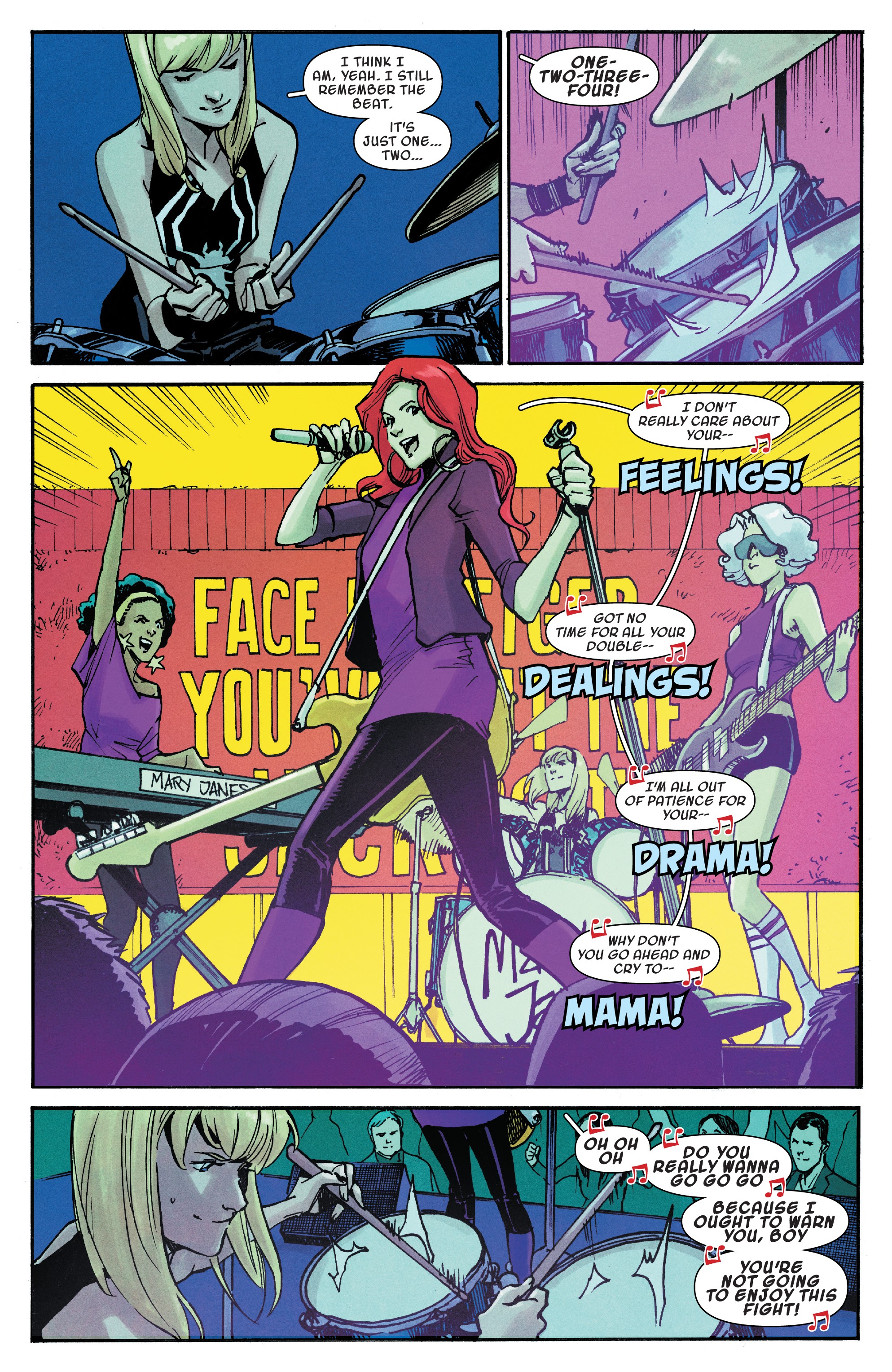 Read online Spider-Gwen: Ghost-Spider comic -  Issue #8 - 18