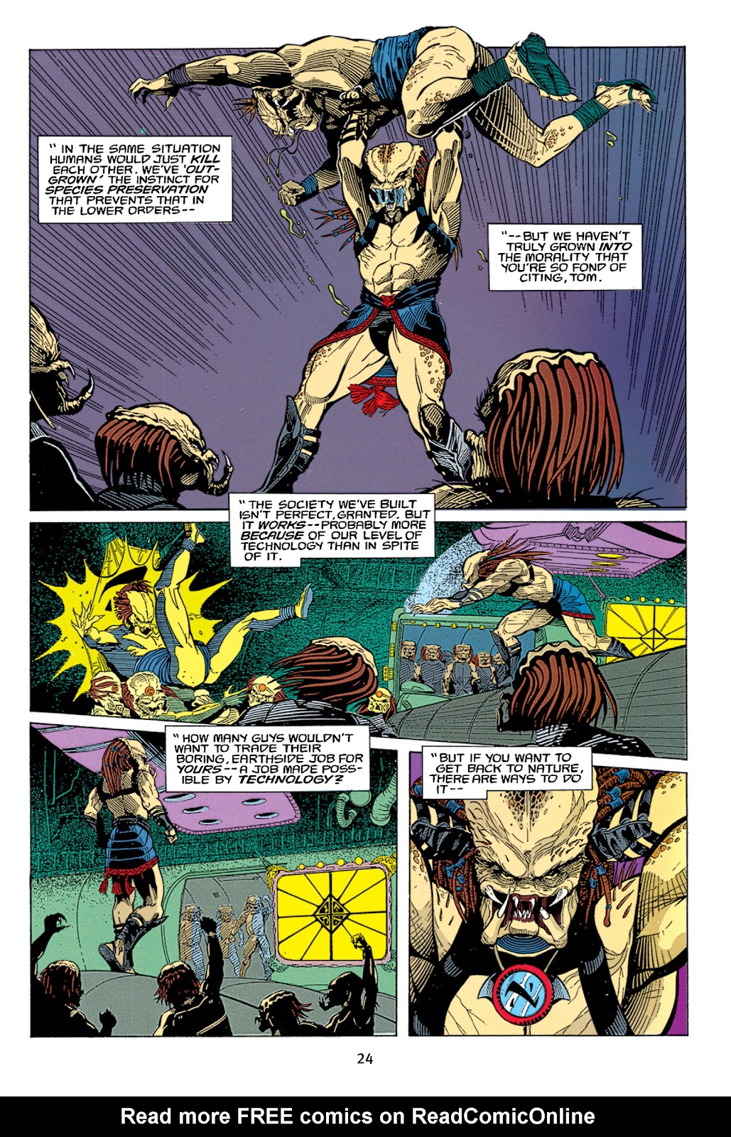 Aliens vs. Predator Omnibus issue TPB 1 Part 1 - Page 24