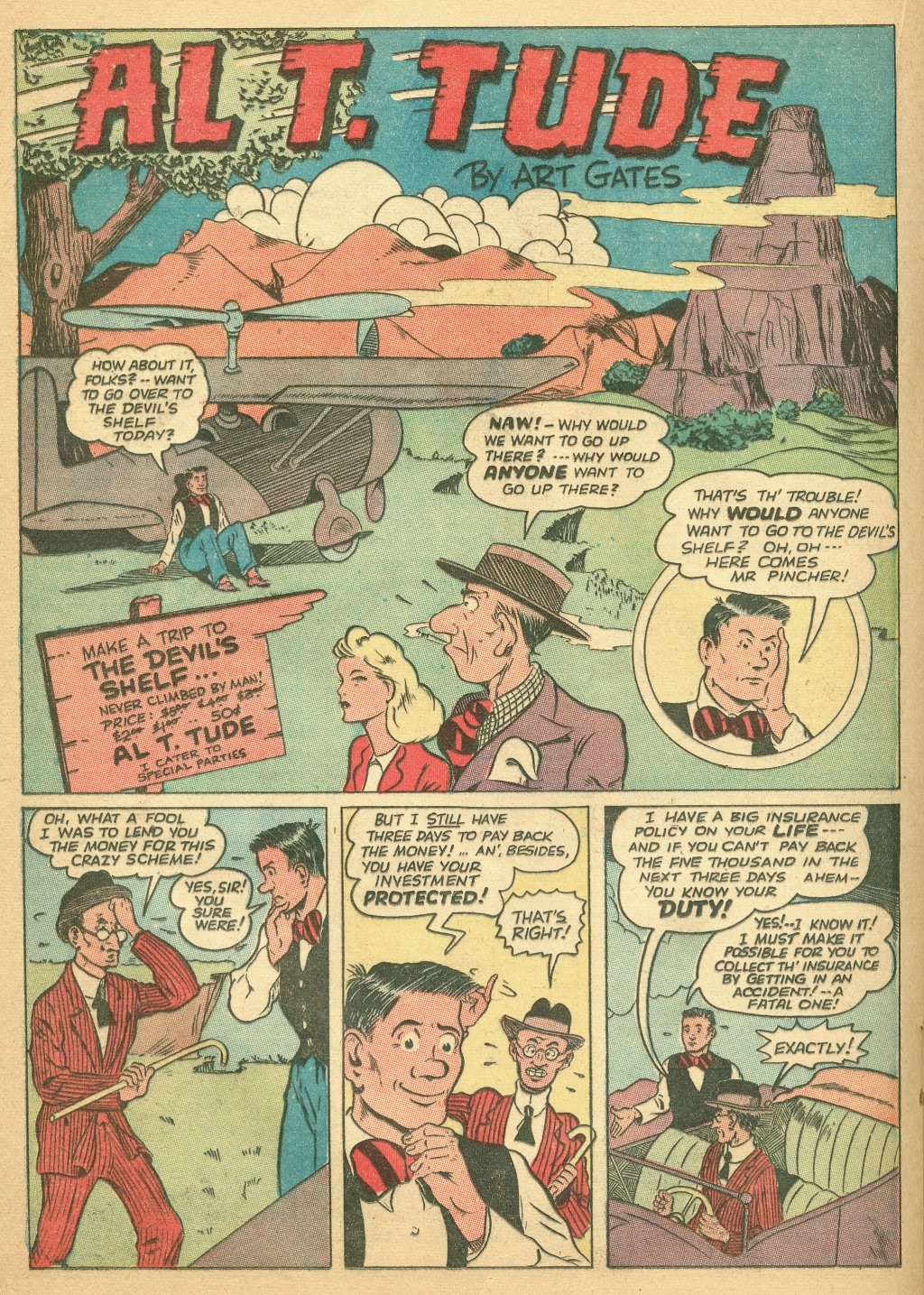 Read online Target Comics comic -  Issue #31 - 36