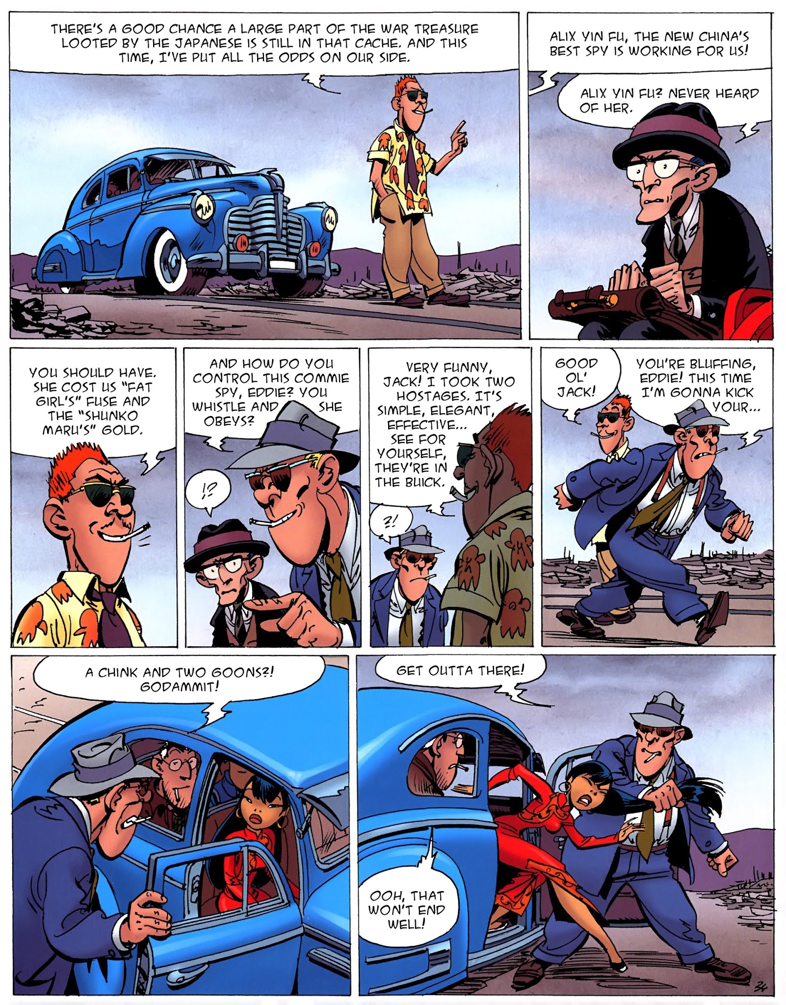 Read online Tigresse Blanche comic -  Issue #6 - 37