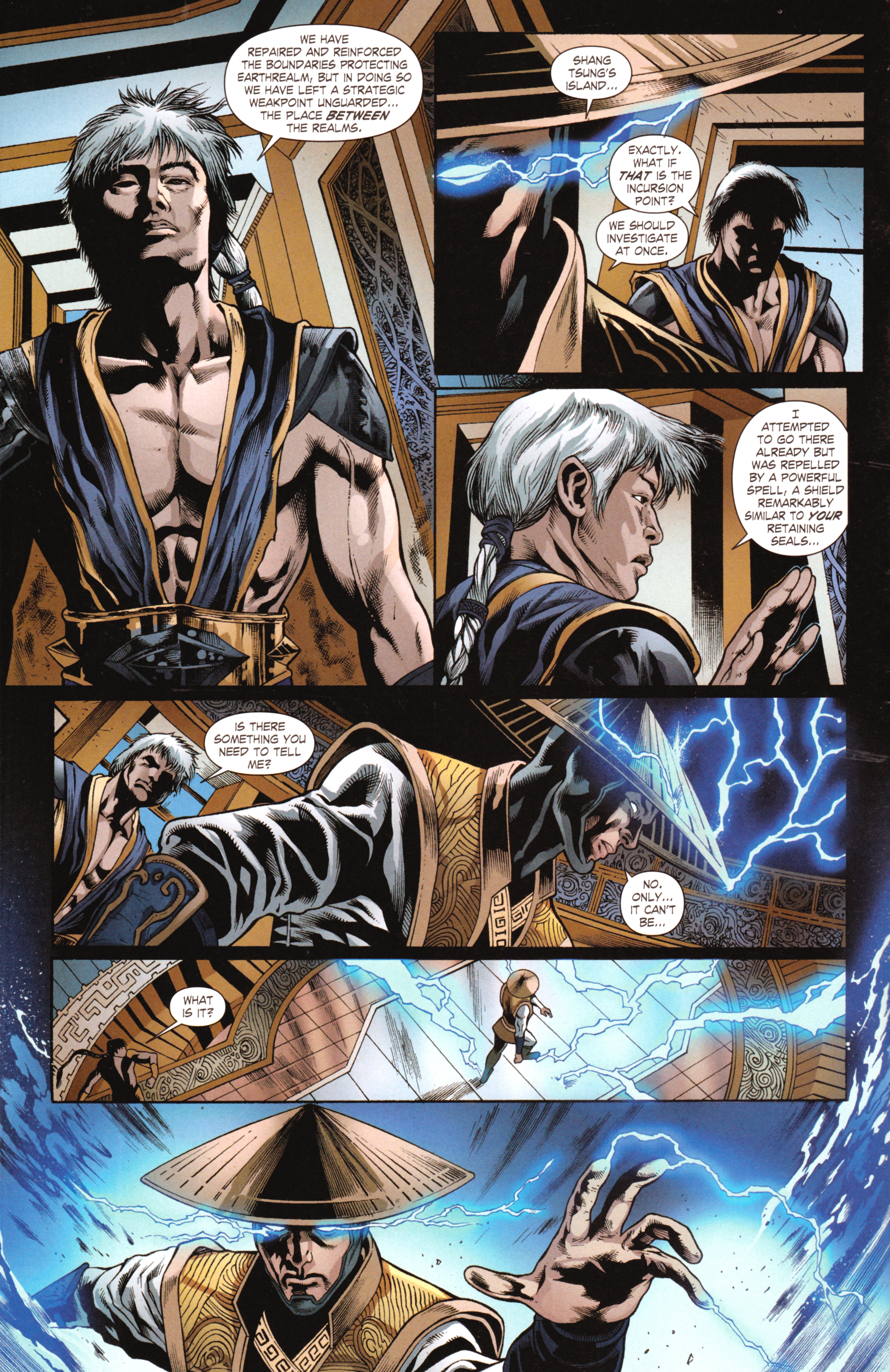 Read online Mortal Kombat X [II] comic -  Issue #8 - 12