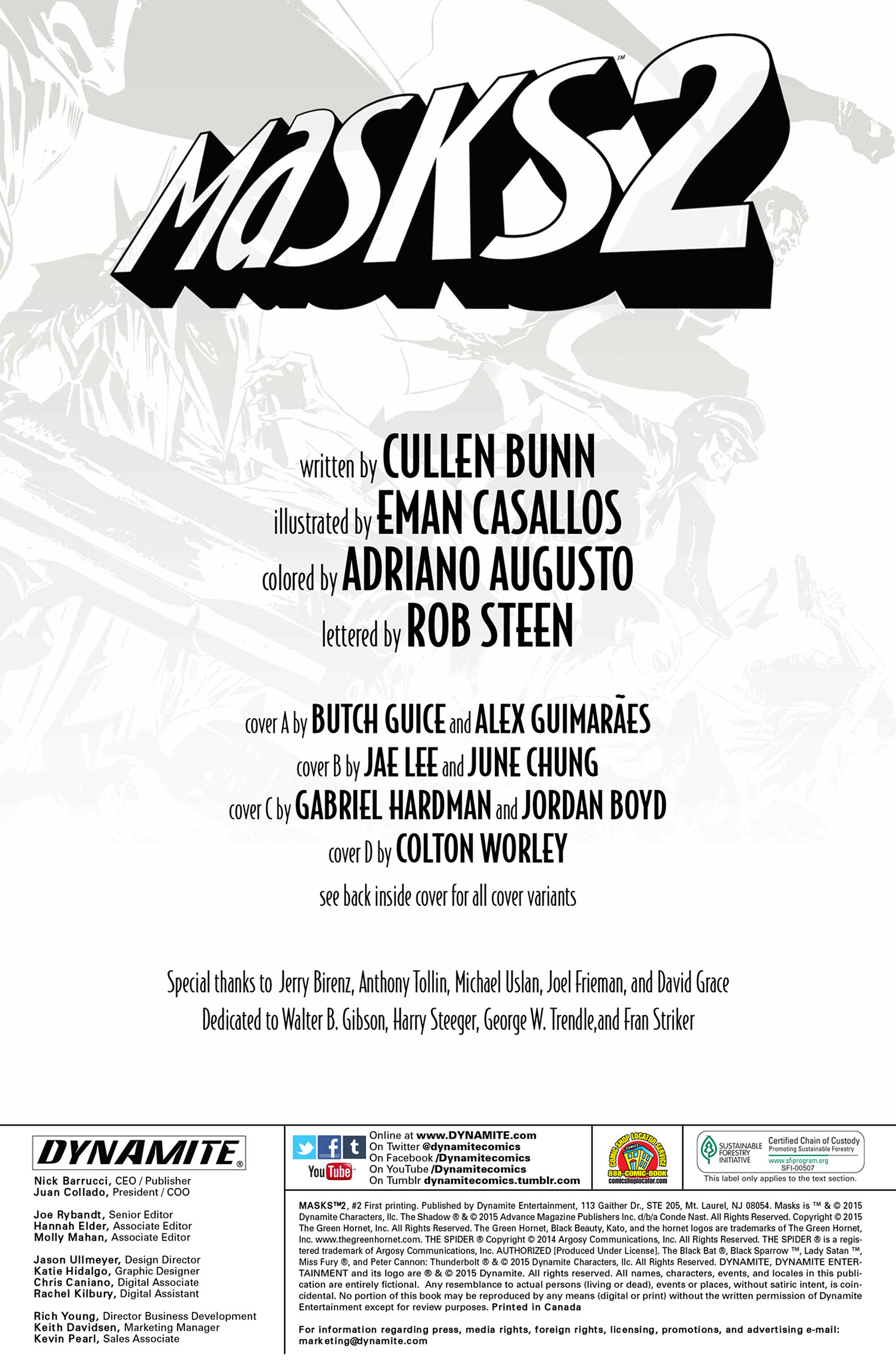 Read online Masks 2 comic -  Issue #2 - 2