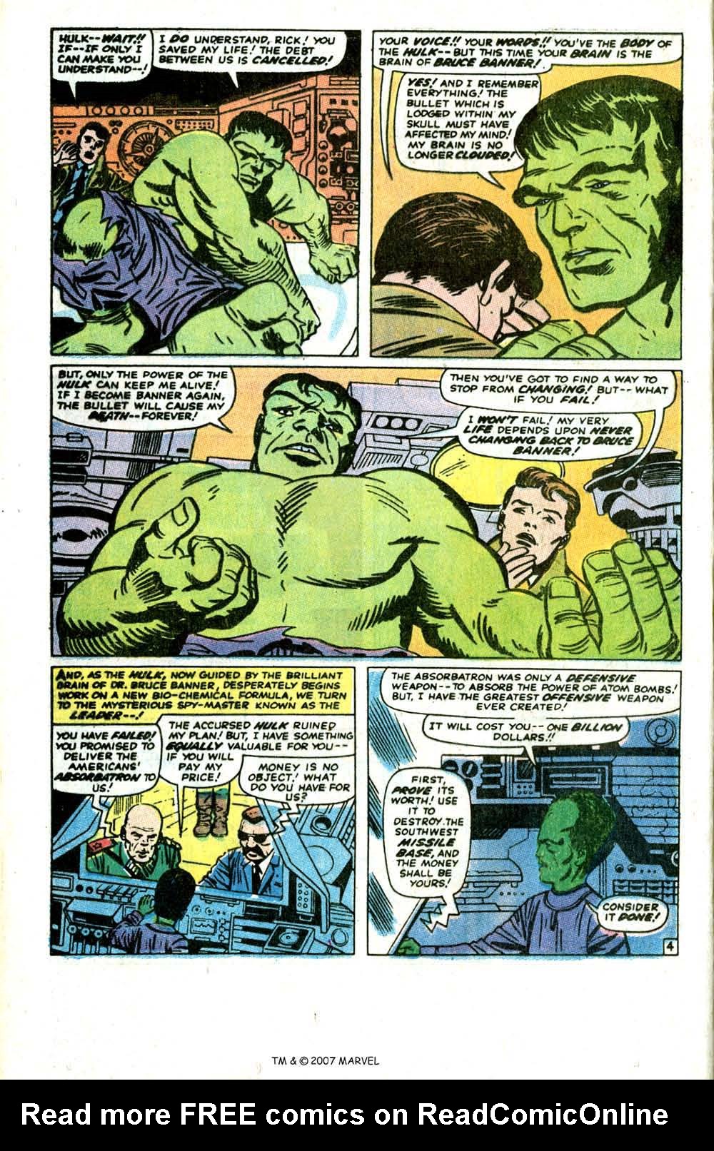 Read online The Incredible Hulk (1968) comic -  Issue # _Annual 1970 - 6