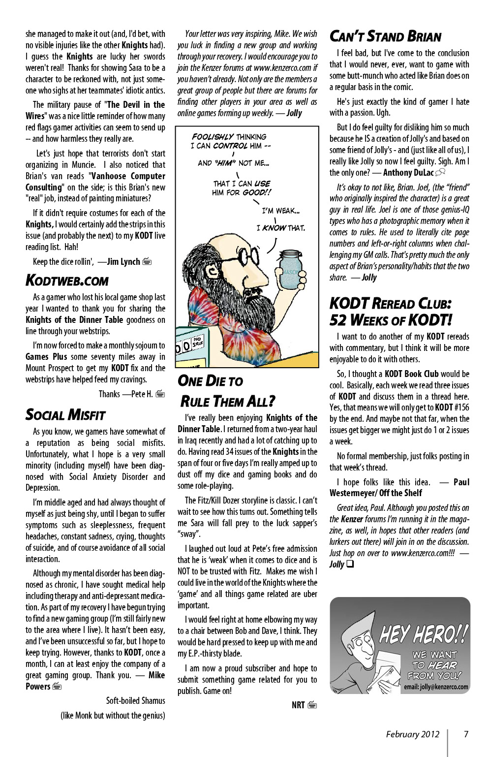 Read online Knights of the Dinner Table comic -  Issue #184 - 9