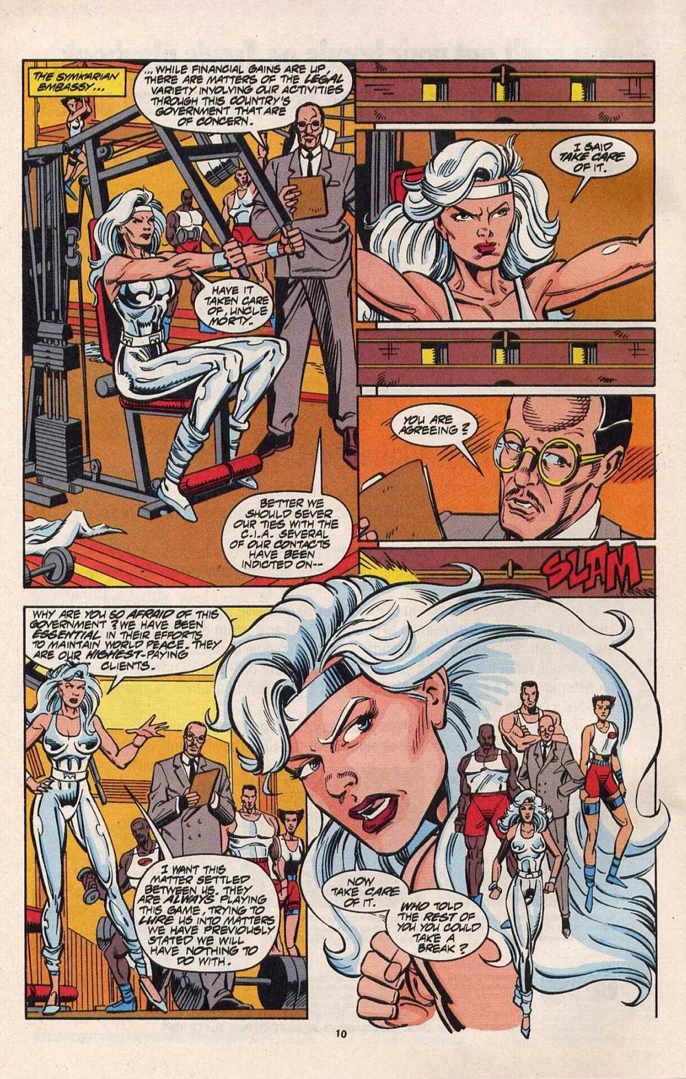 Read online Silver Sable and the Wild Pack comic -  Issue #28 - 8