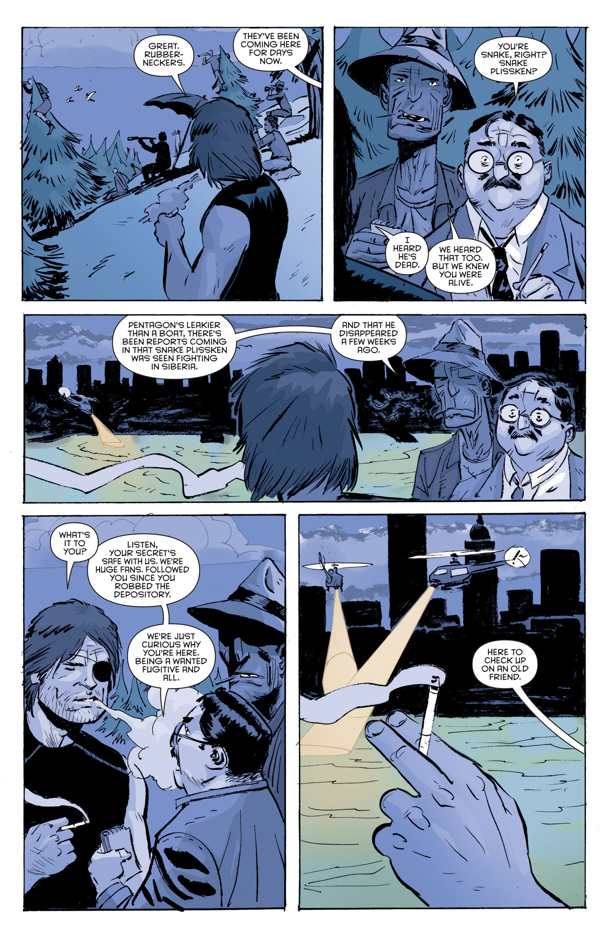 Read online Escape from New York comic -  Issue #9 - 7